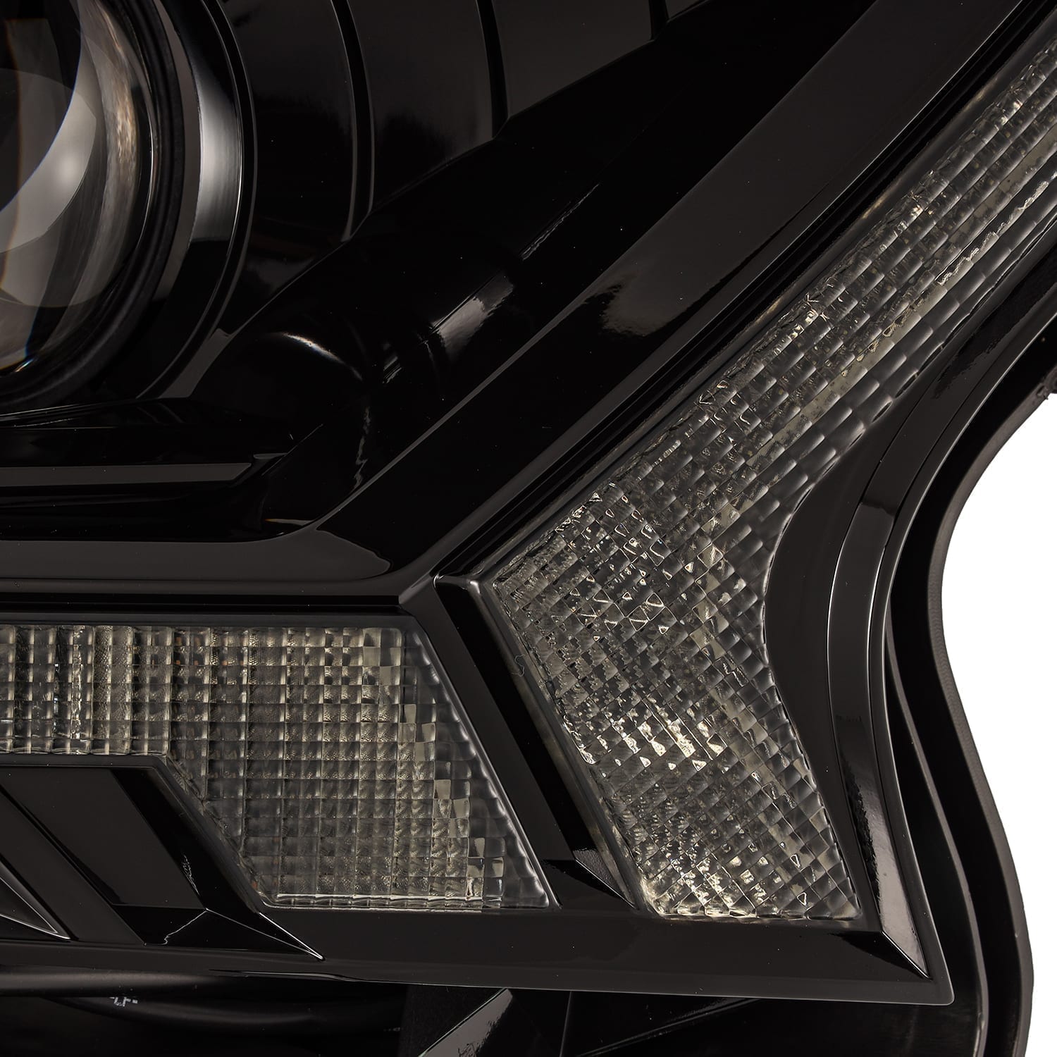 19-23 Ford Ranger LUXX-Series LED Projector Headlights Alpha-Black