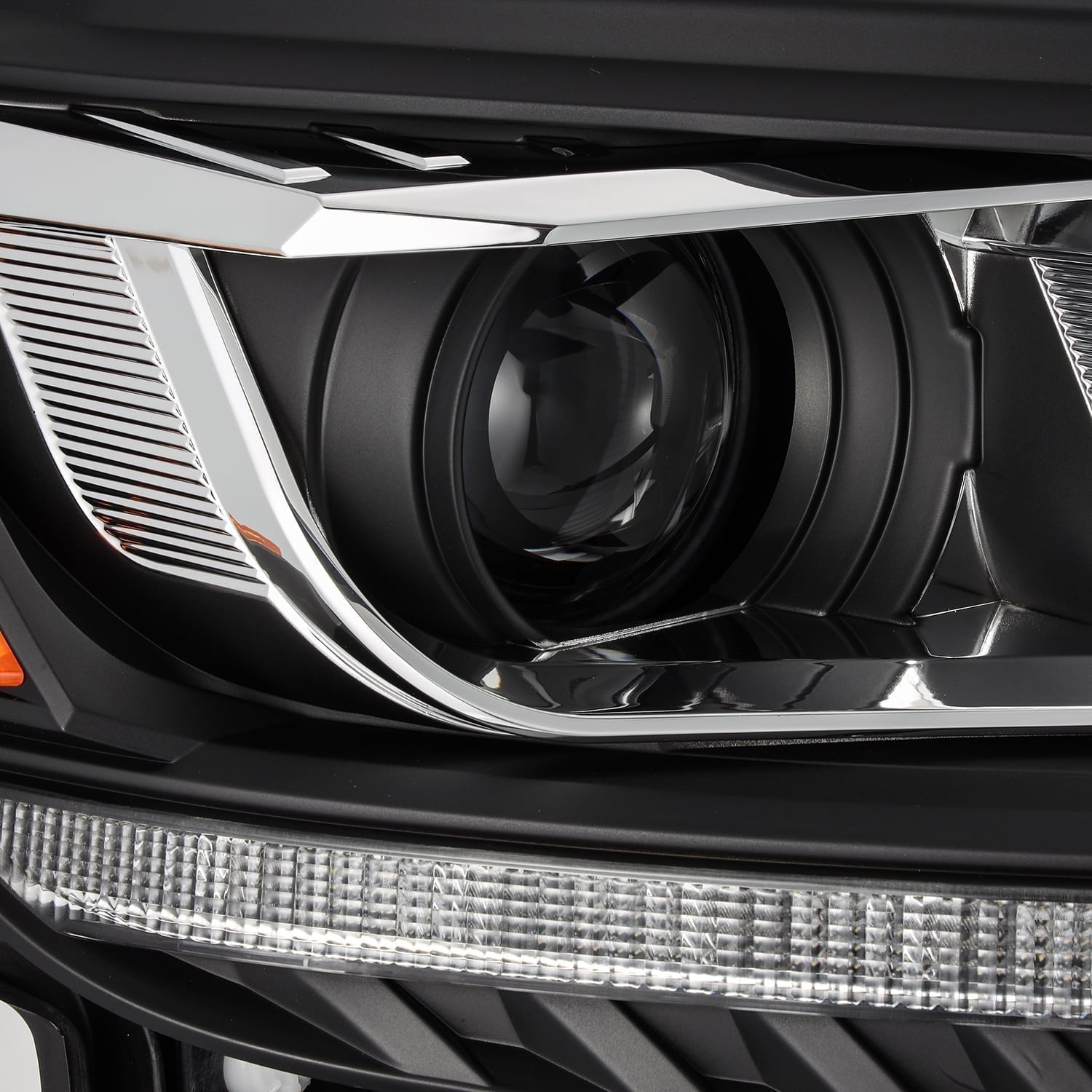 19-23 Ford Ranger LUXX-Series LED Projector Headlights Black