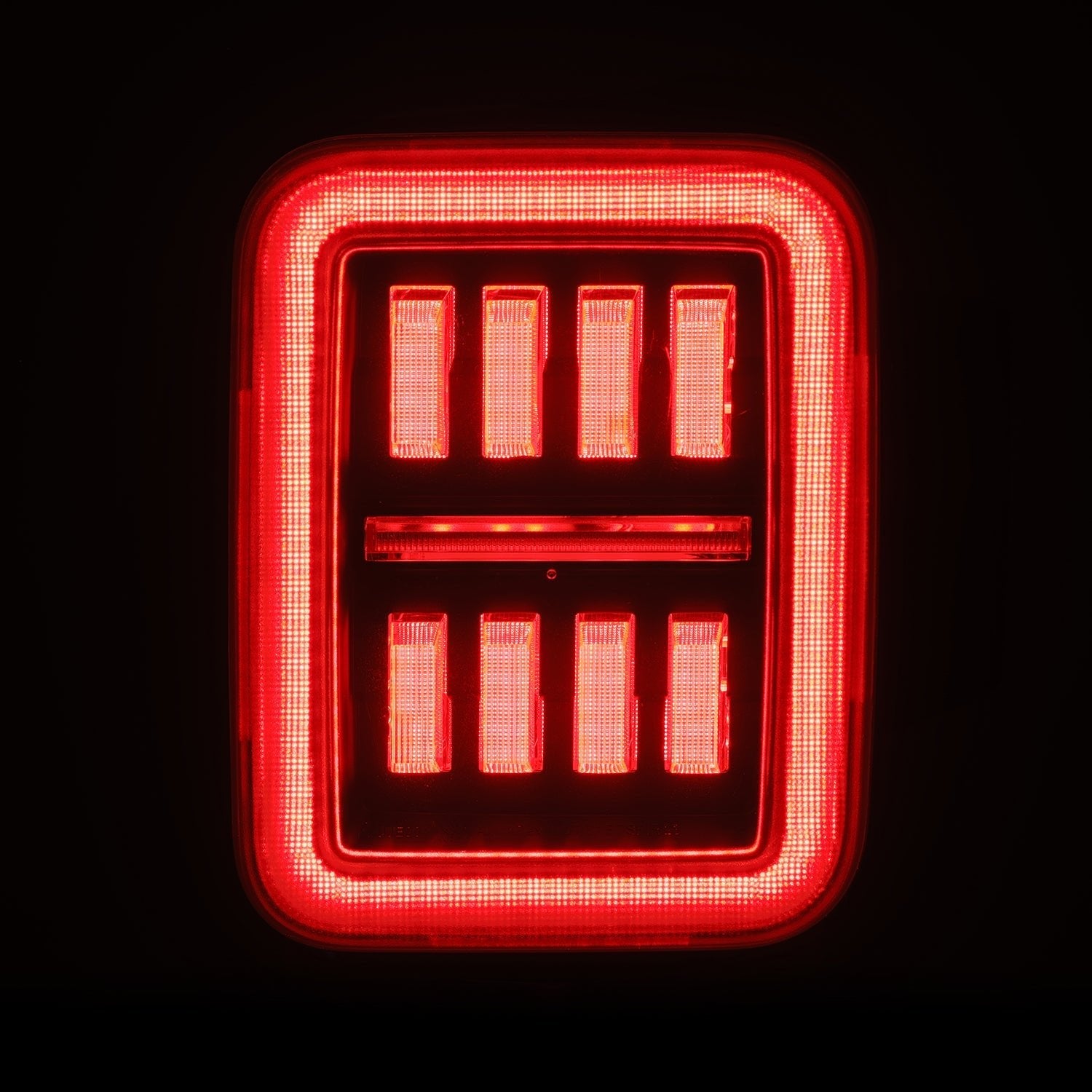 19-26 Jeep Gladiator JT NOVA-Series Prismatic LED Tail Lights Alpha-Black