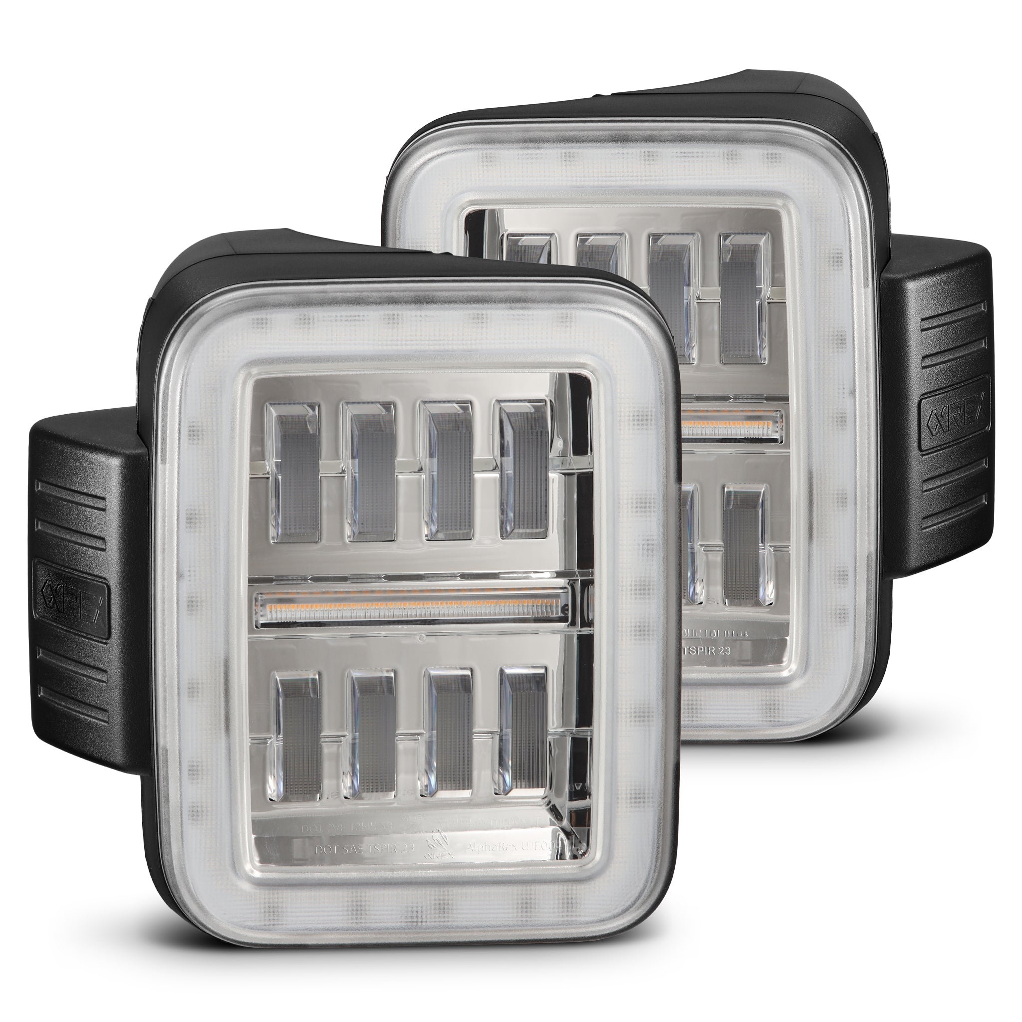 19-26 Jeep Gladiator JT NOVA-Series Prismatic LED Tail Lights Chrome