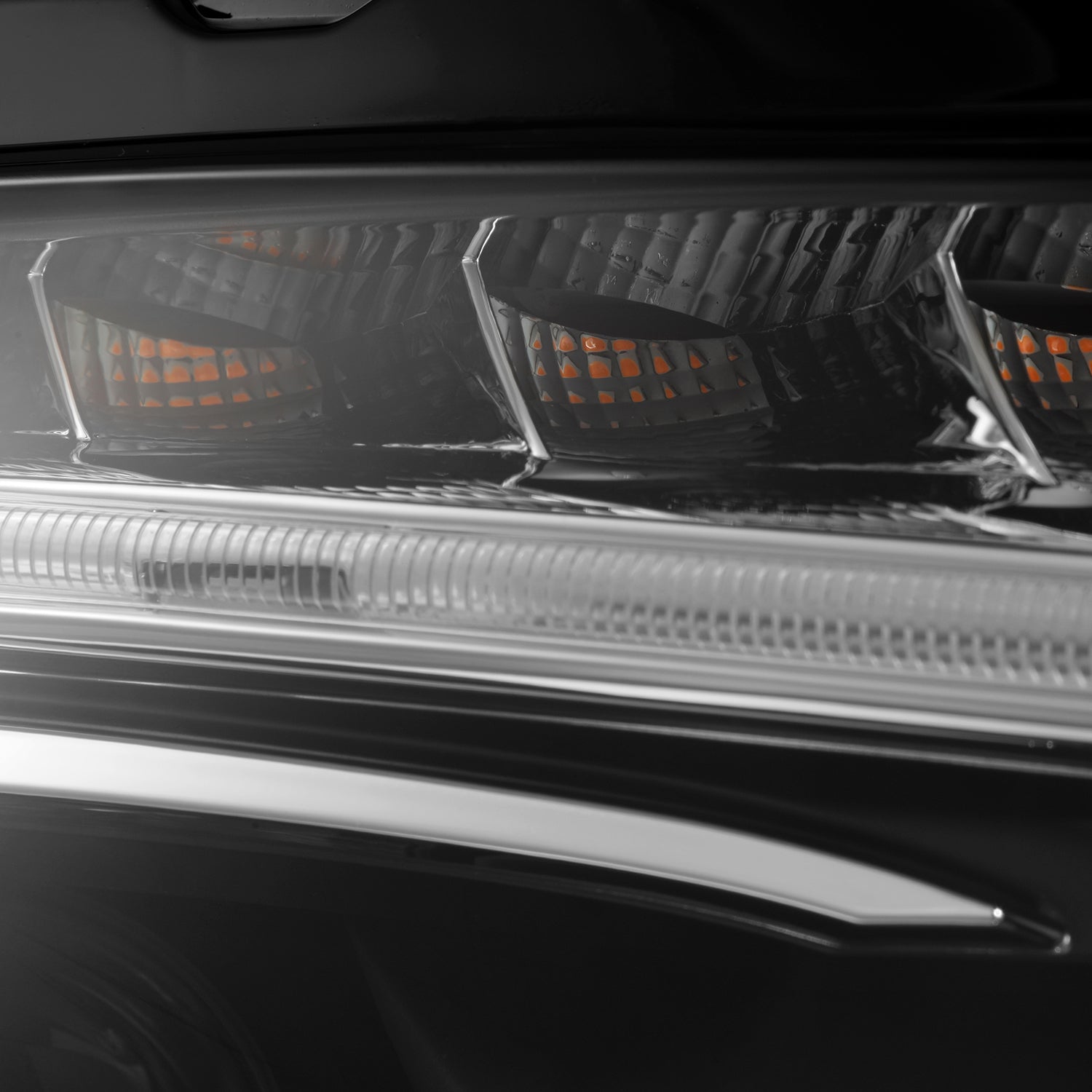 19-26 Mercedes-Benz Sprinter LUXX-Series LED Projector Headlights Black