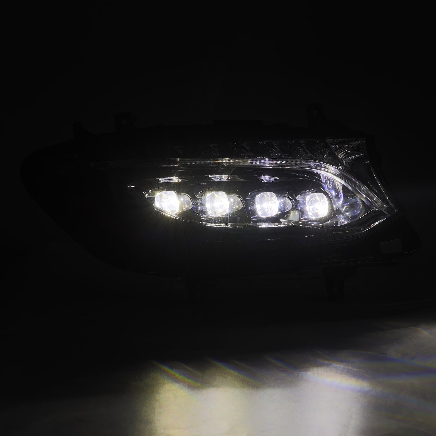 19-26 Mercedes-Benz Sprinter NOVA-Series LED Projector Headlights Alpha-Black