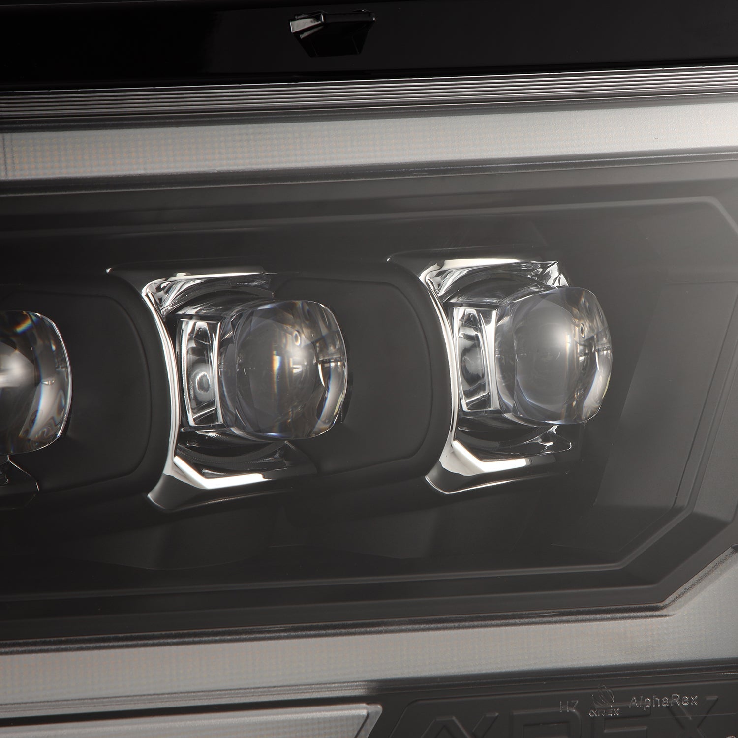 19-24 Ram 1500 (MK II 2500 Style) NOVA-Series LED Projector Headlights Black