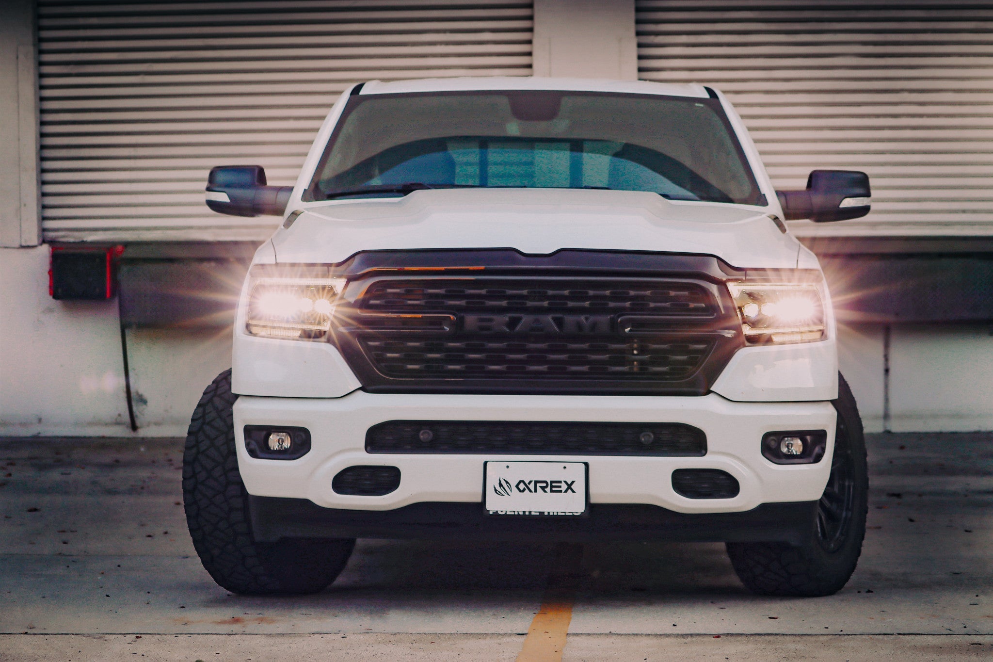 19-24 Ram 1500 (MK II 2500 Style) NOVA-Series LED Projector Headlights Black