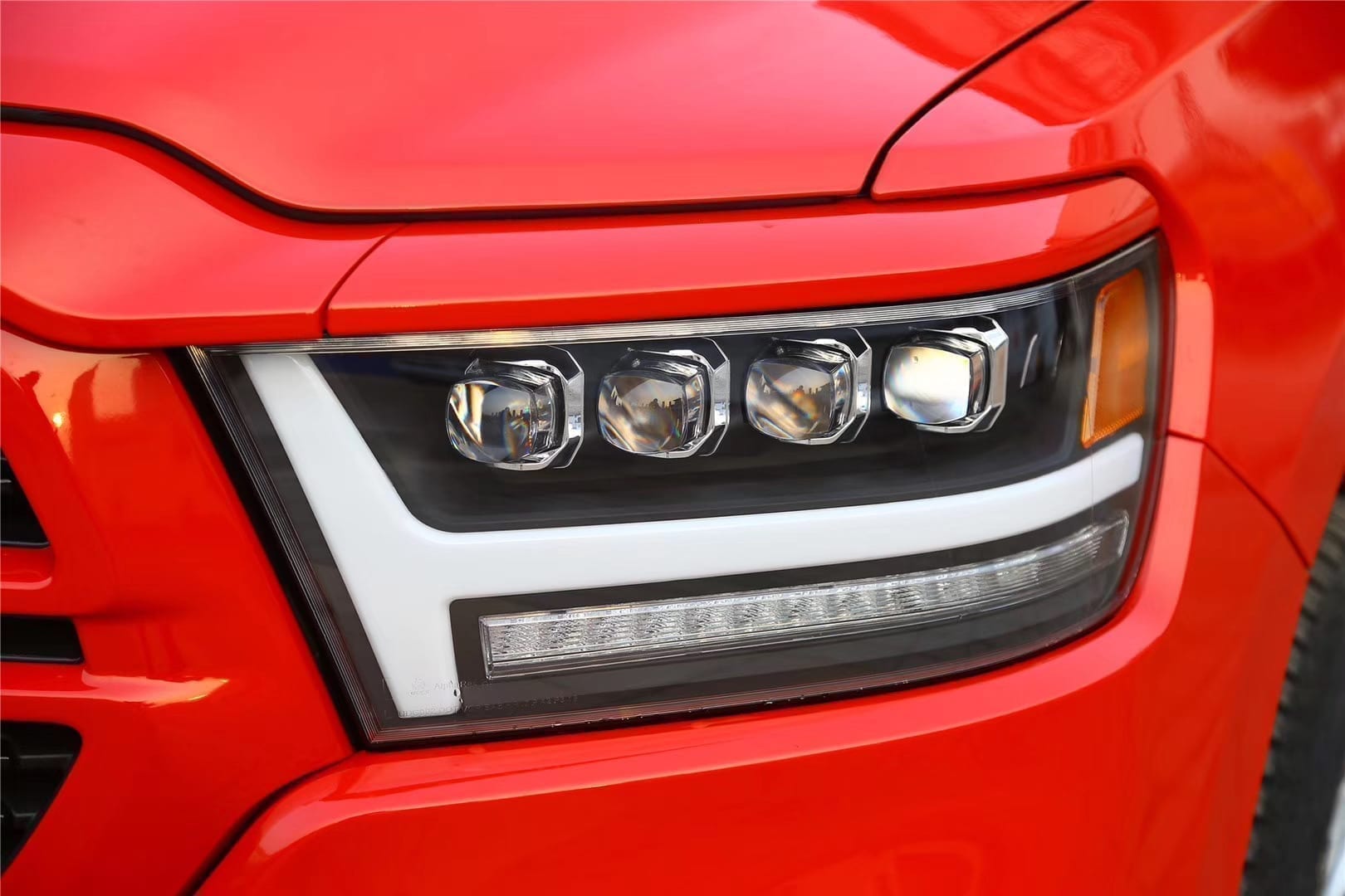 19-24 Ram 1500 NOVA-Series LED Projector Headlights Black