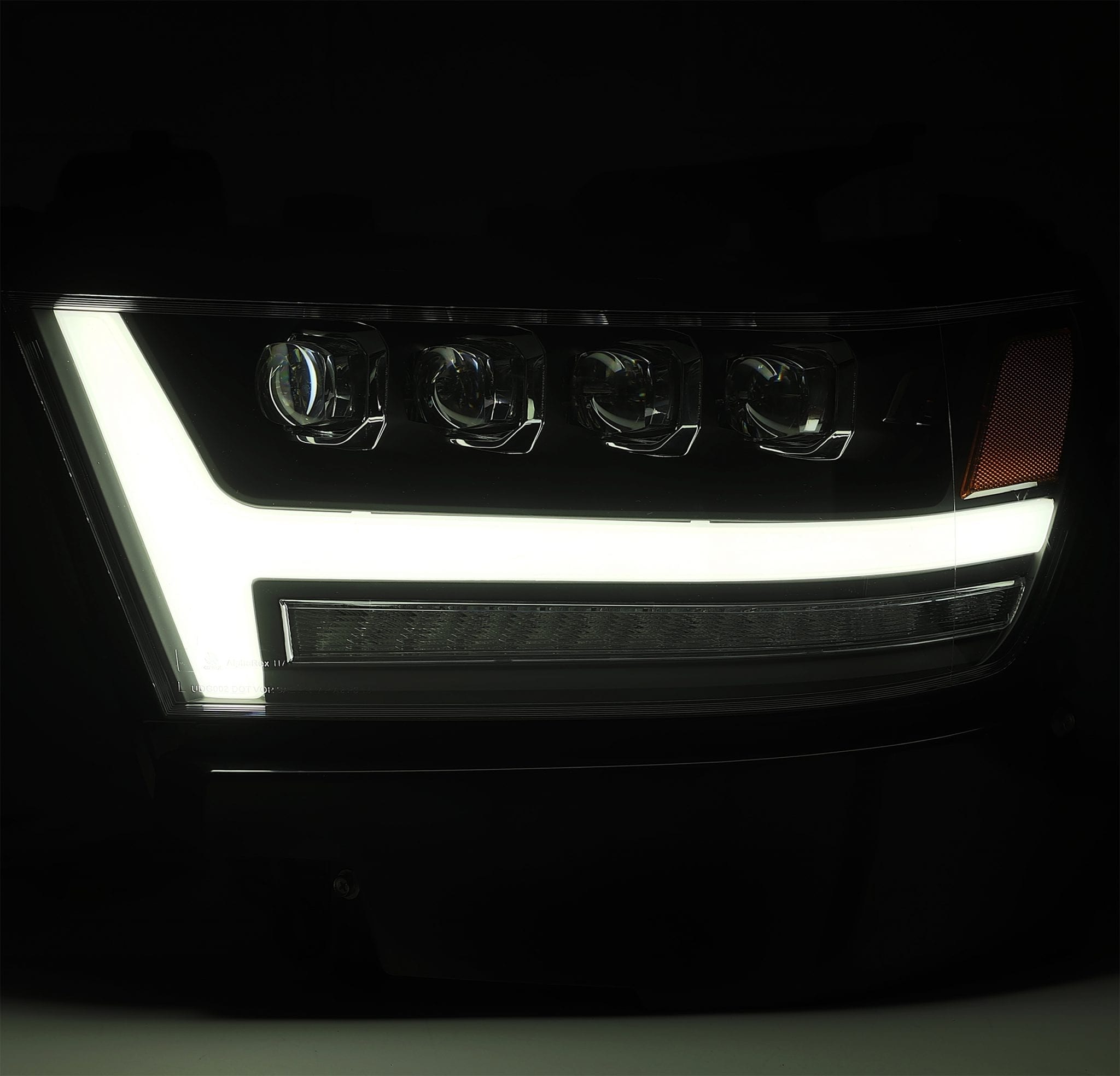 19-24 Ram 1500 NOVA-Series LED Projector Headlights Black