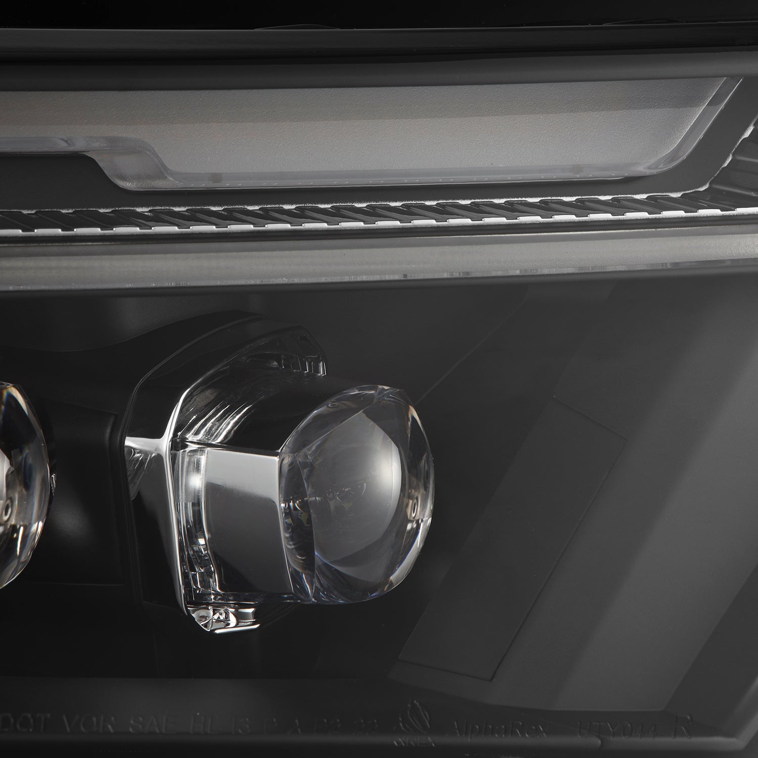 19-25 Toyota RAV4 (High Trim) NOVA-Series LED Projector Headlights Black