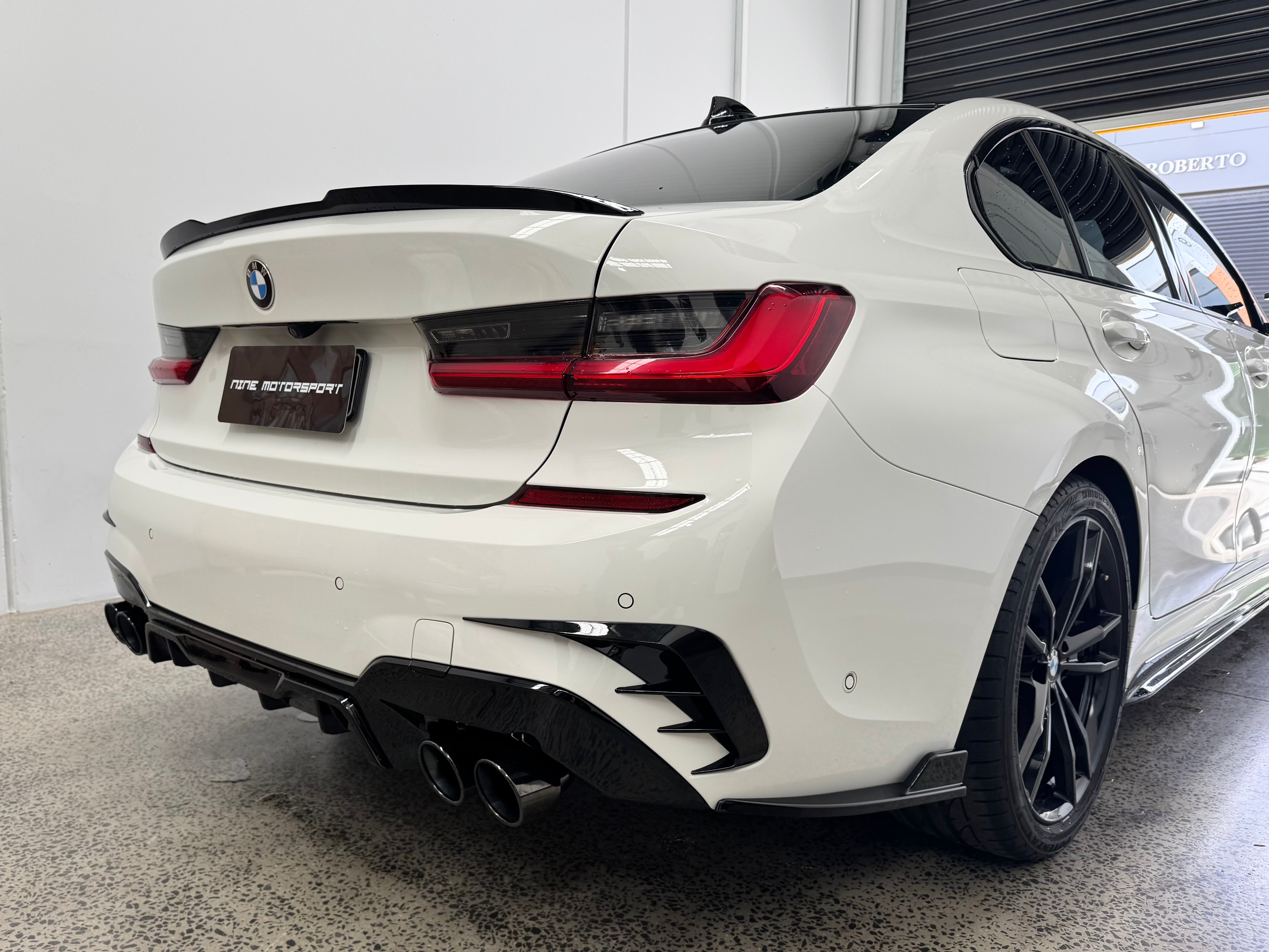 BMW 3 Series G20 Rear Diffuser V2 - Dual Exit (19-22)