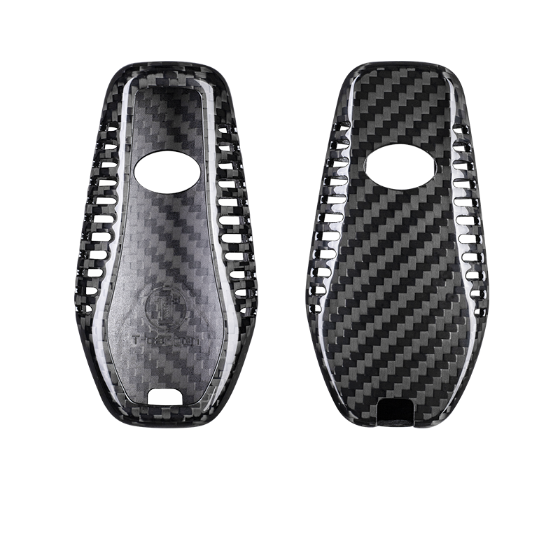 BYD Carbon Fiber Key Cover – Atto 3 / Dolphin / Han