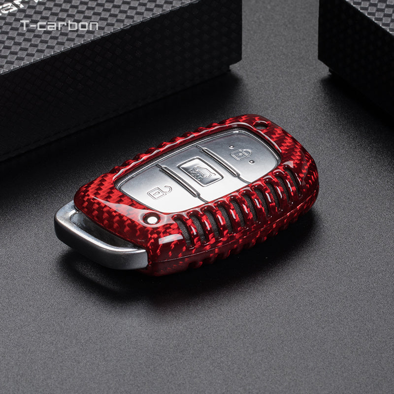 Hyundai Carbon Fiber Key Cover – Solaris / i10/i20/i30/i35/i40 / IX45
