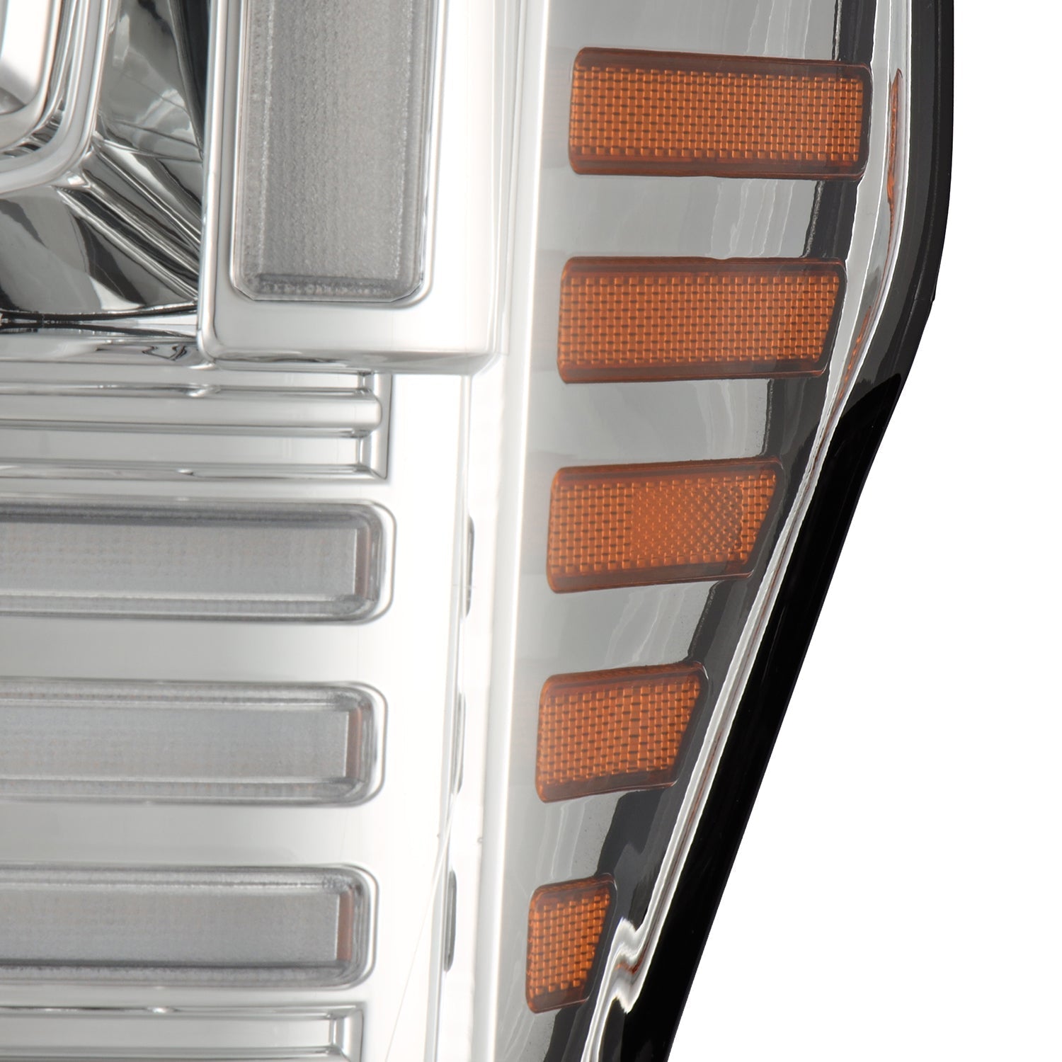 20-22 Ford Super Duty LUXX-Series LED Projector Headlights Chrome