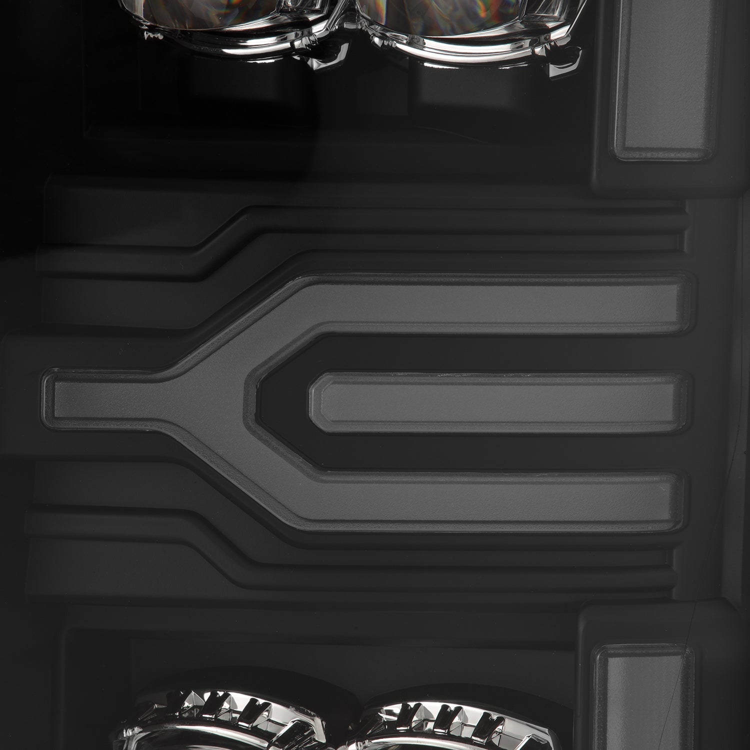 20-22 Ford Super Duty NOVA-Series LED Projector Headlights Black