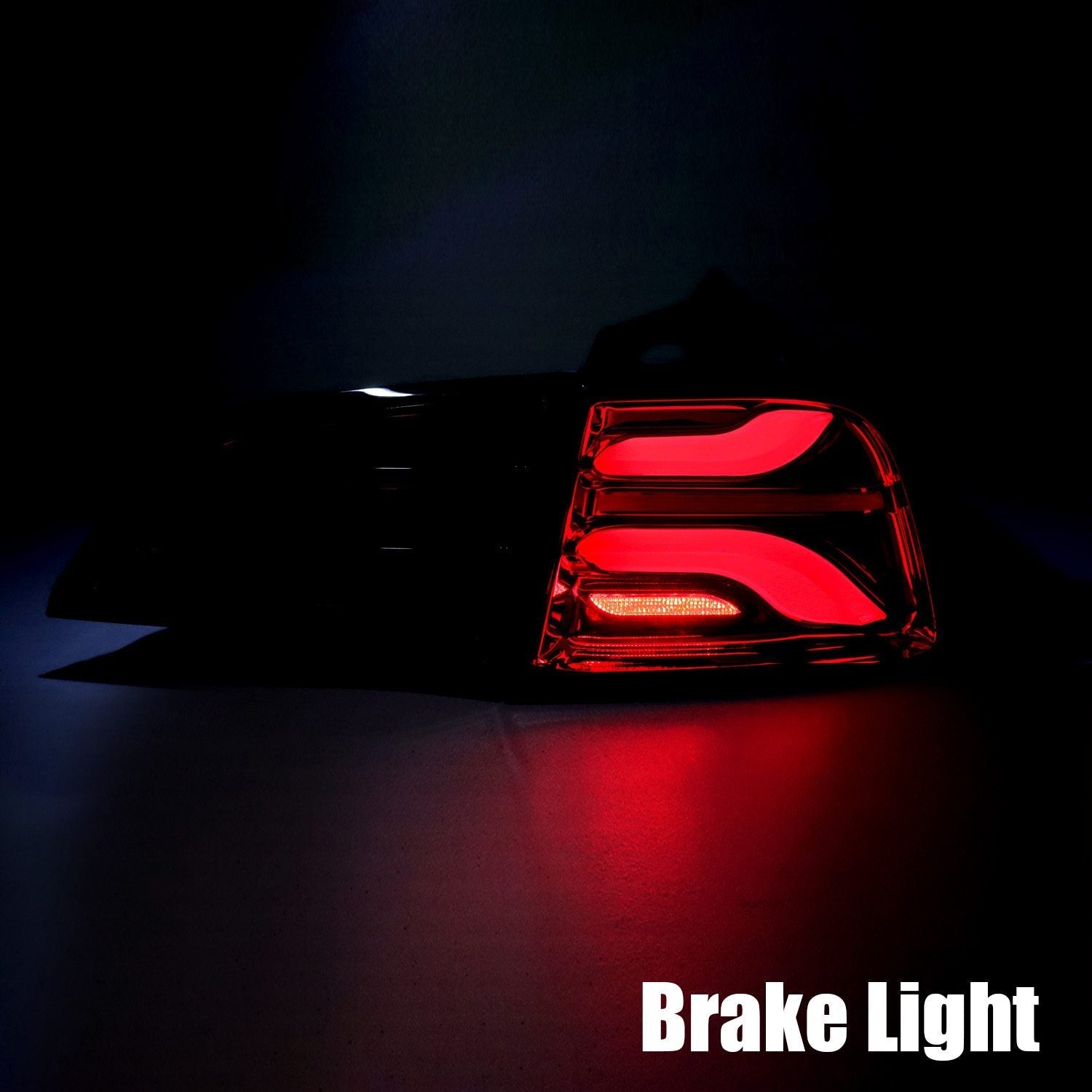 20-24 Tesla Model Y / 22-23 Model 3 (With Stock Amber Turn Signal) PRO-Series LED Tail Lights Jet Black