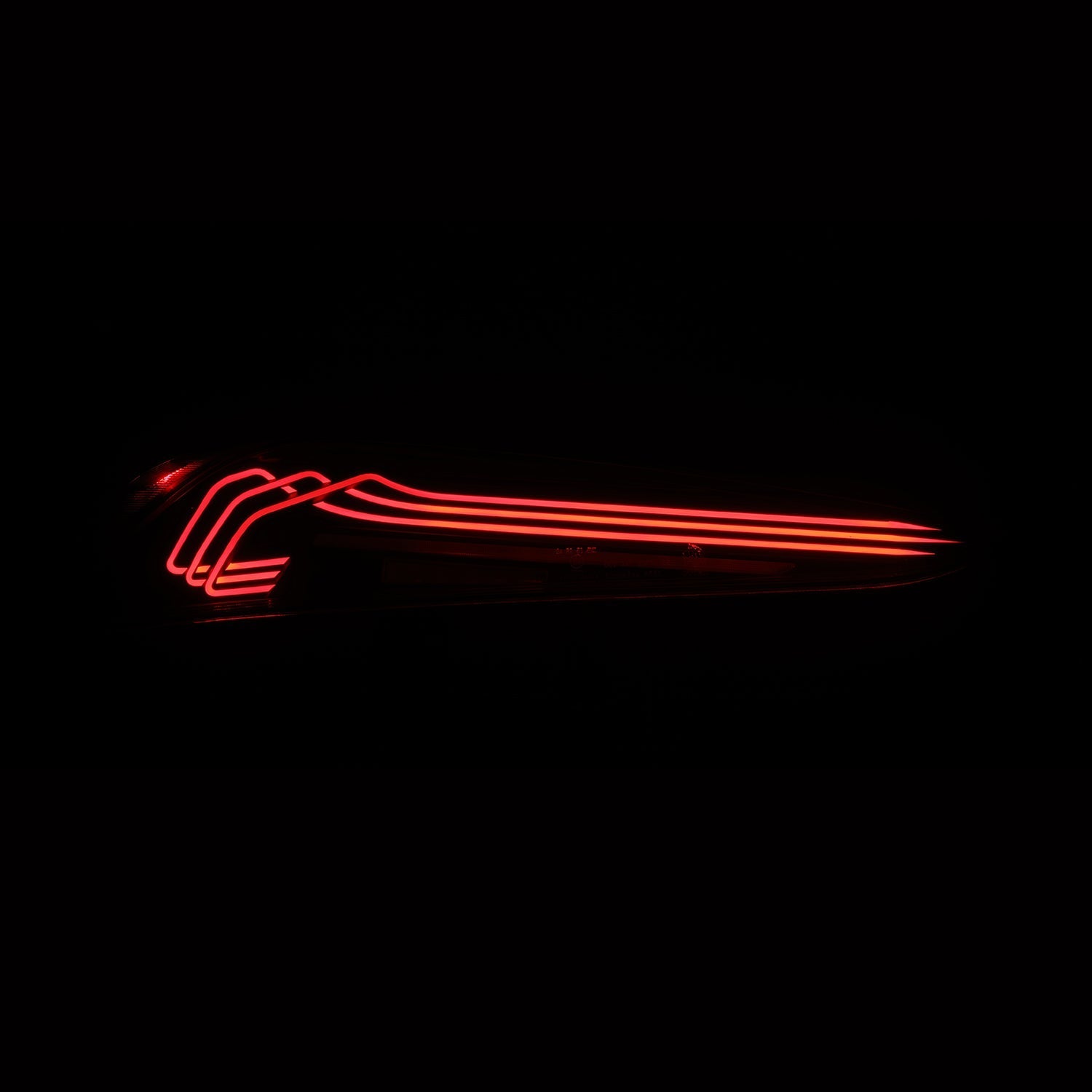 20-26 Toyota Supra CSL Laser Style LUXX-Series LED Tail Lights - Black