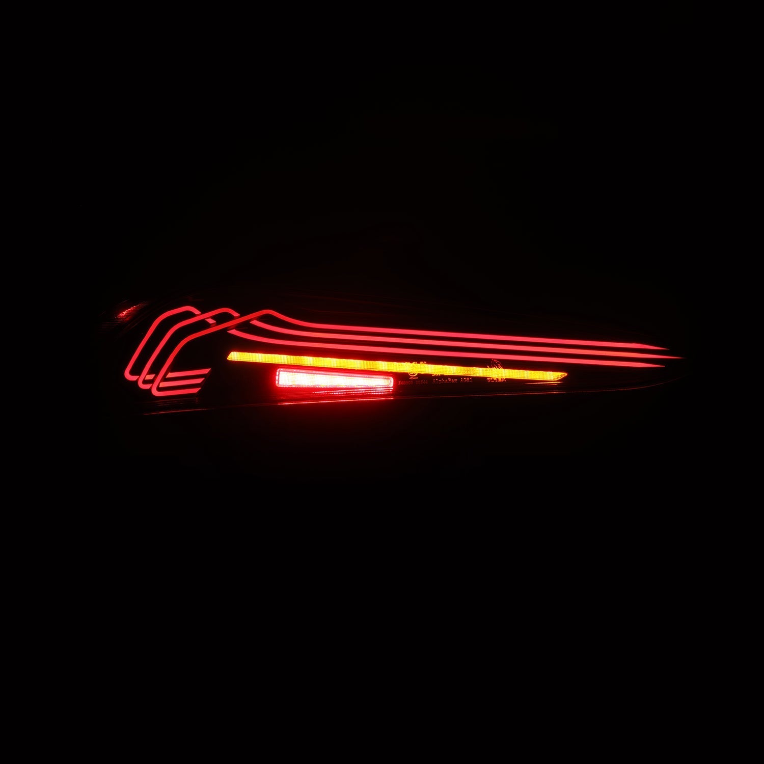 20-26 Toyota Supra CSL Laser Style LUXX-Series LED Tail Lights - Black
