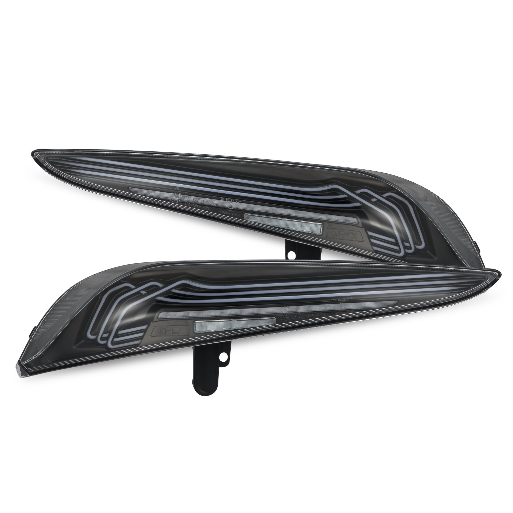 20-26 Toyota Supra CSL Laser Style LUXX-Series LED Tail Lights - Black