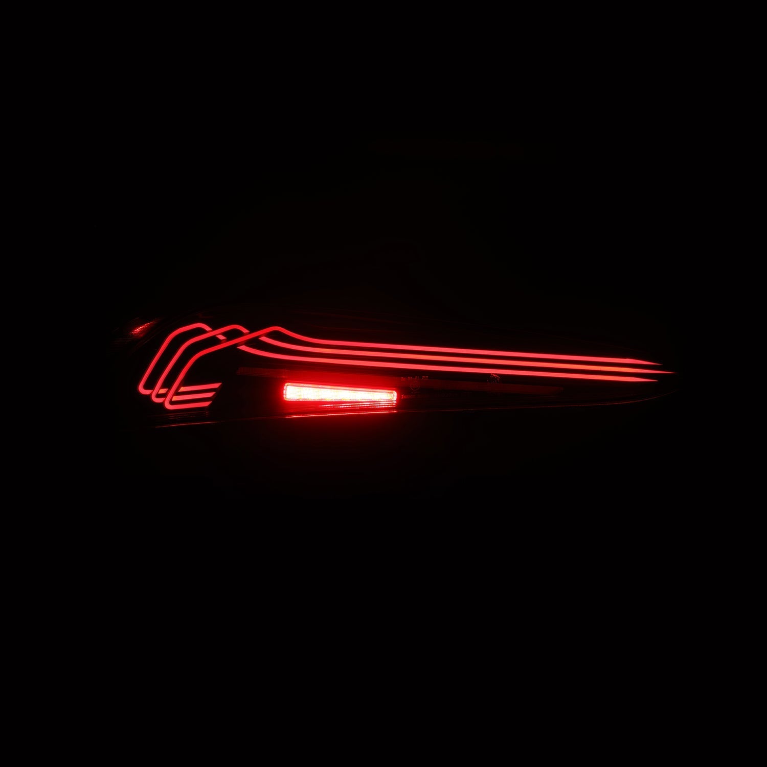 20-26 Toyota Supra CSL Laser Style LUXX-Series LED Tail Lights - Vivid Red