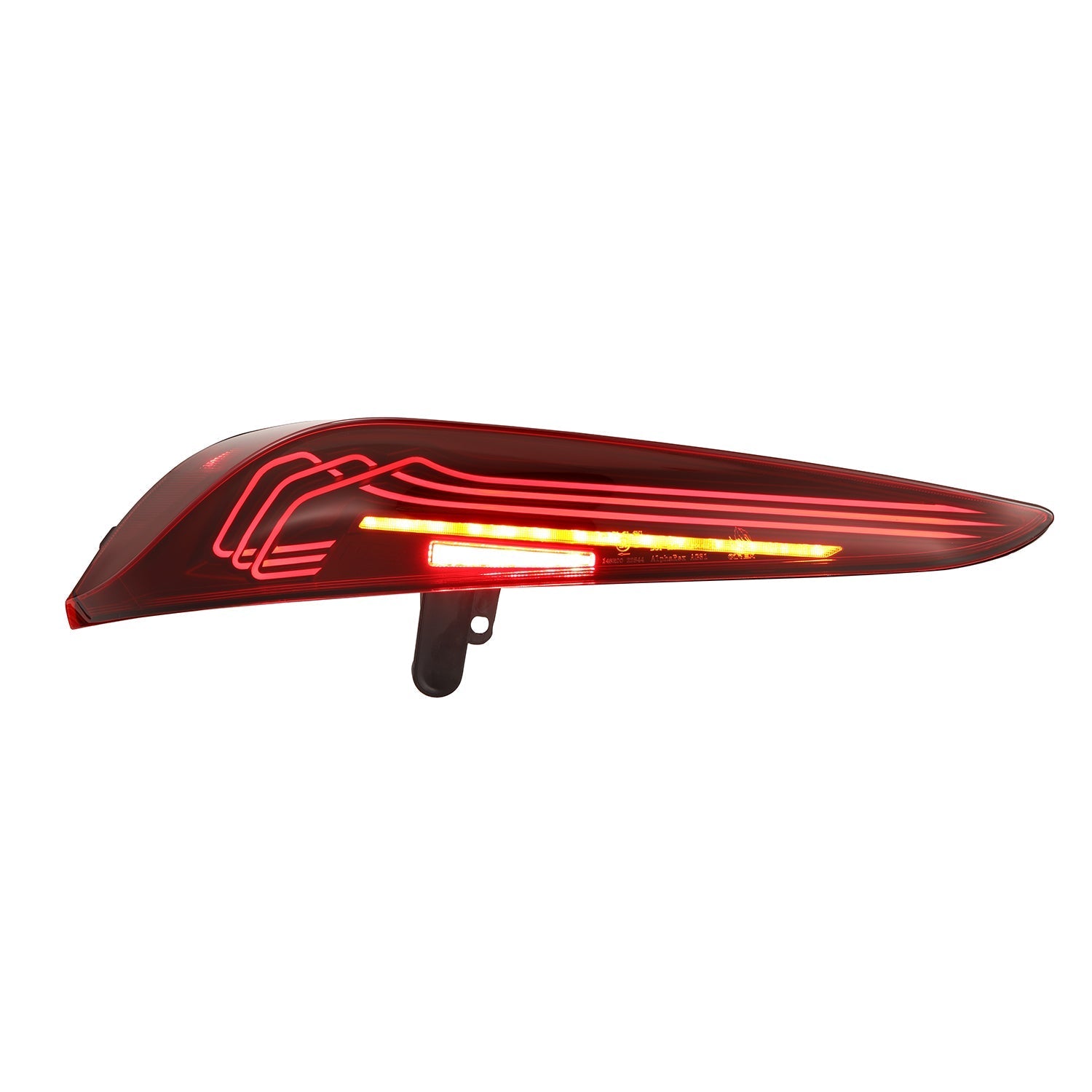 20-26 Toyota Supra CSL Laser Style LUXX-Series LED Tail Lights - Vivid Red