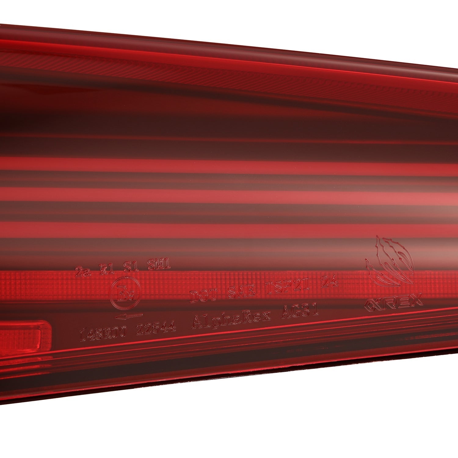 20-26 Toyota Supra CSL Laser Style LUXX-Series LED Tail Lights - Vivid Red