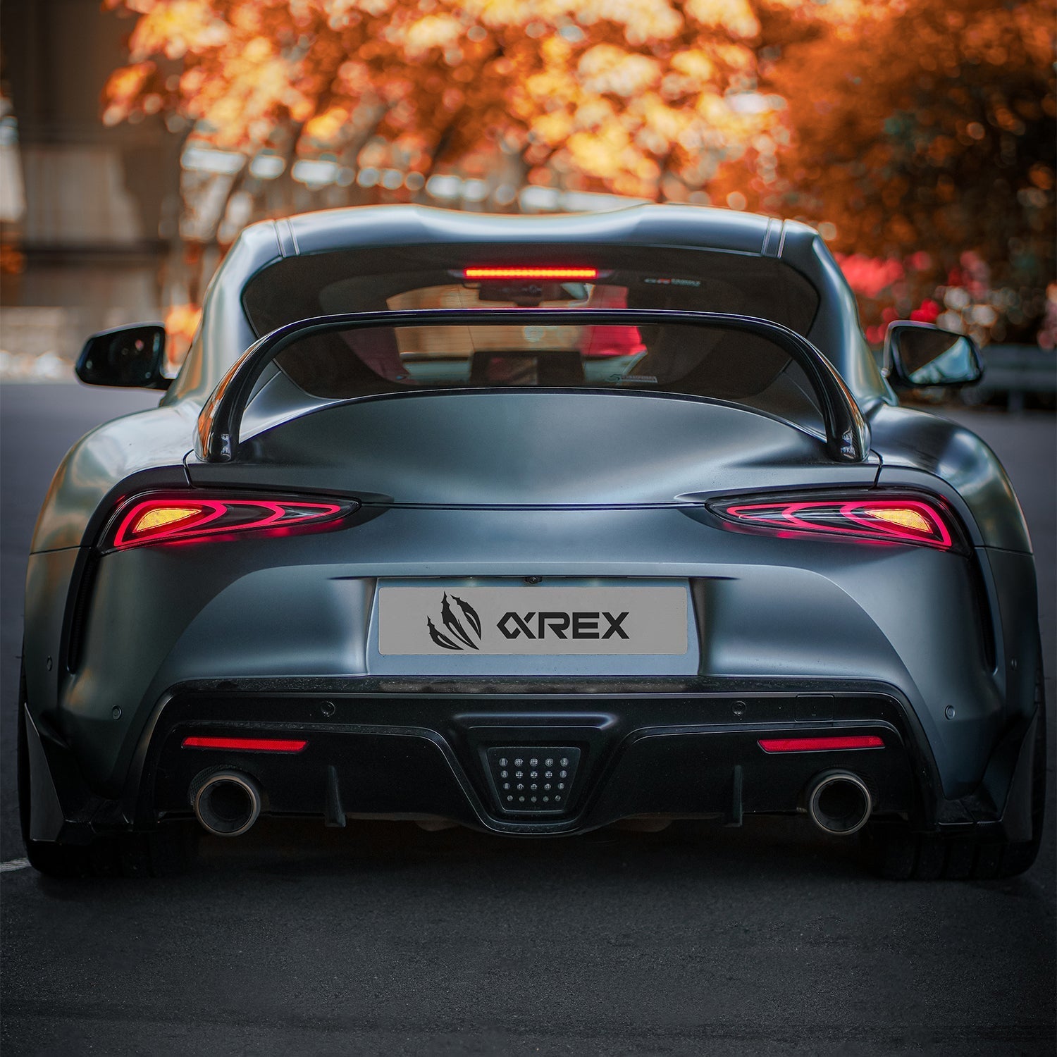 20-26 Toyota Supra  FT-1 Style LUXX-Series LED Tail Lights - Vivid Red