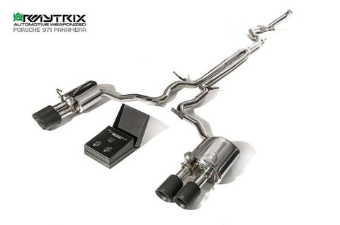 Armytrix Stainless Steel Valvetronic Cat Back Exhaust System (Long Wheelbase Model only) Porsche Panamera/4/4Sport Turismo 971 17+