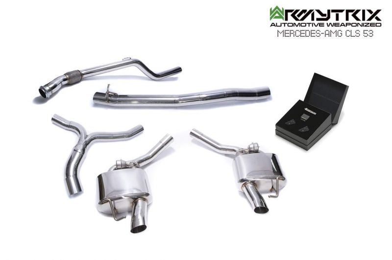 Armytrix Stainless Steel Valvetronic Cat Back Exhaust System Mercedes E53 AMG W213 18-20/CLS450/CLS53 C257 18+/AMG GT43/GT53 18+