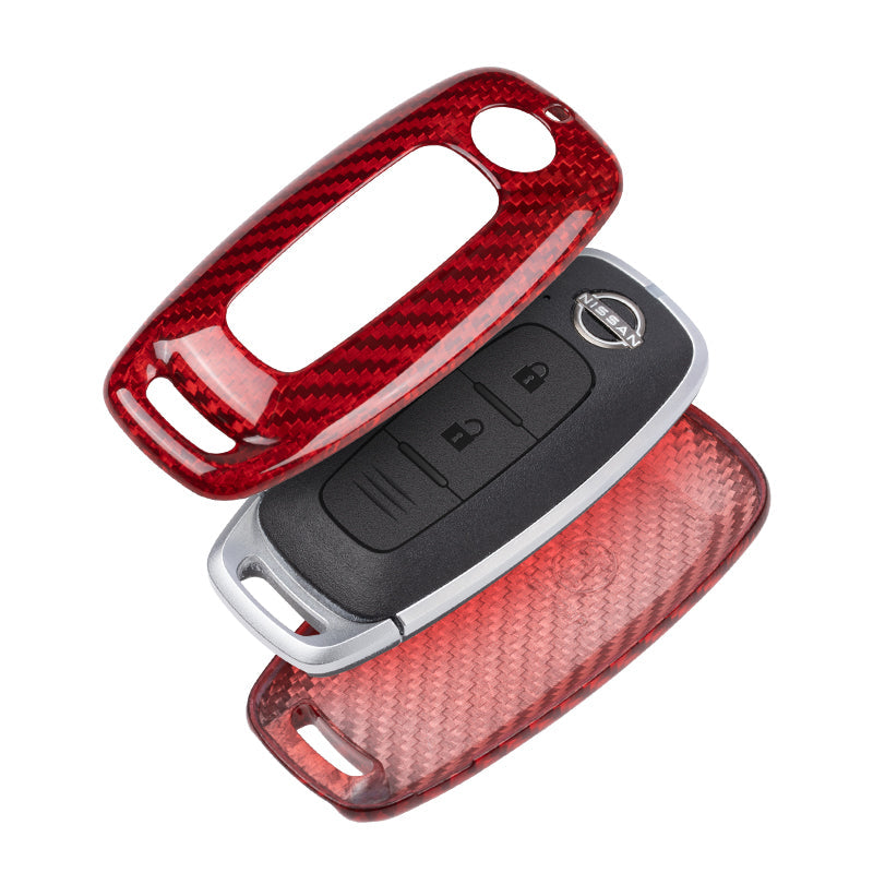 Nissan Carbon Fiber Key Cover – Rogue / Pathfinder / Ariya