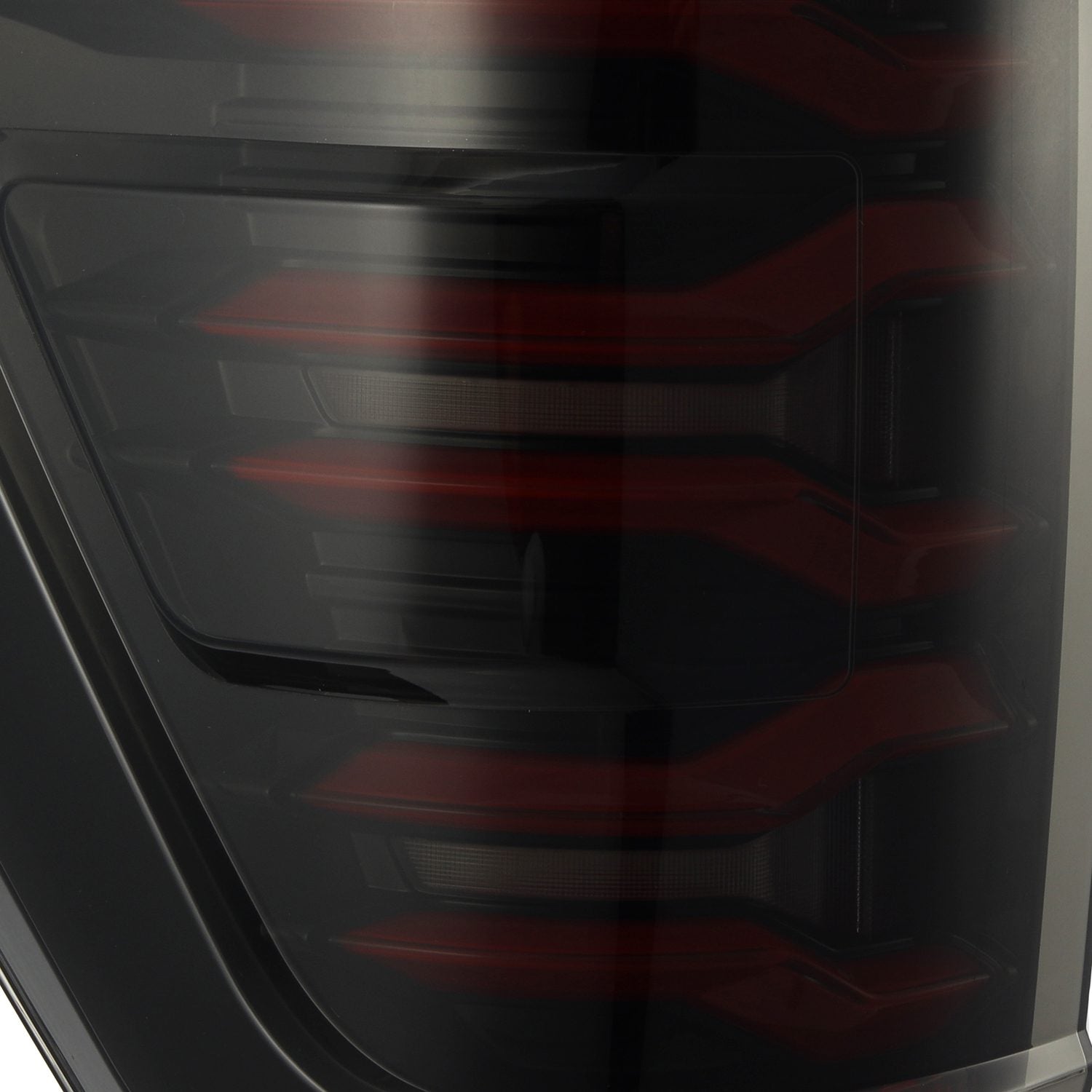 21-23 Ford F150/F150 Raptor LUXX-Series LED Tail Lights Black-Red