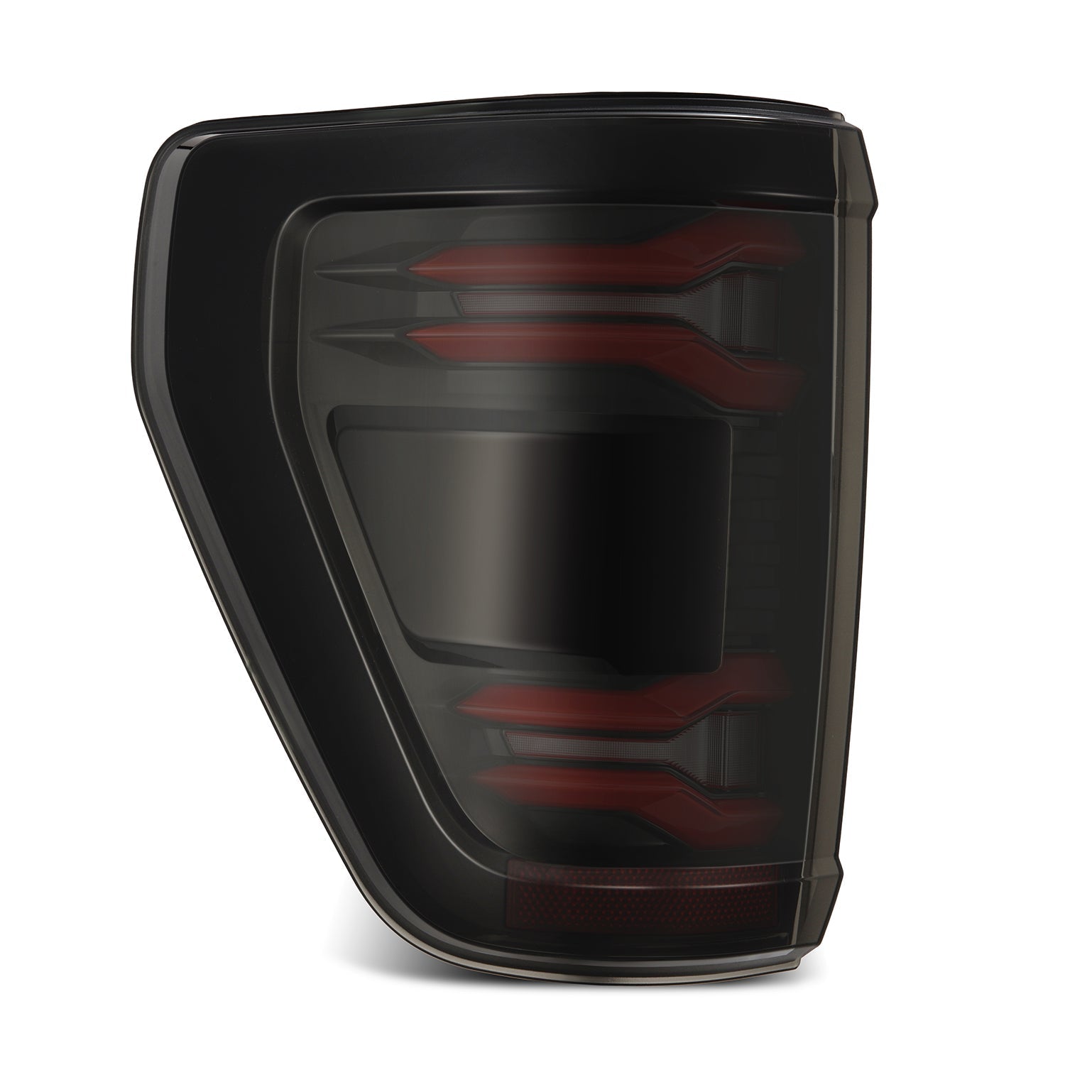 21-23 Ford F150 (with BLIS) LUXX-Series LED Tail Lights Black-Red