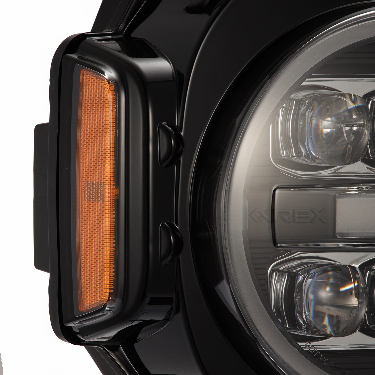 21-26 Ford Bronco / 22-26 Bronco Raptor NOVA-Series LED Projector Headlights Black