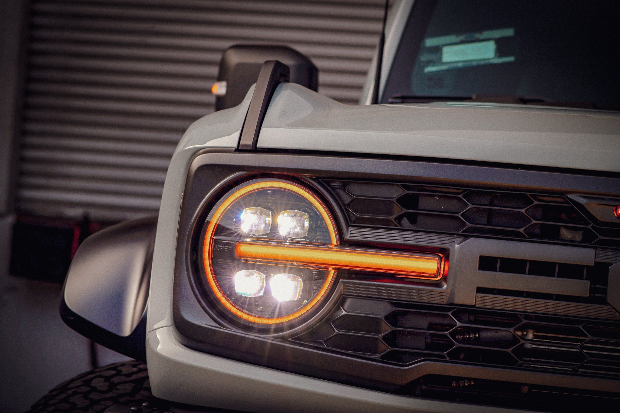 21-26 Ford Bronco / 22-26 Bronco Raptor NOVA-Series LED Projector Headlights Black