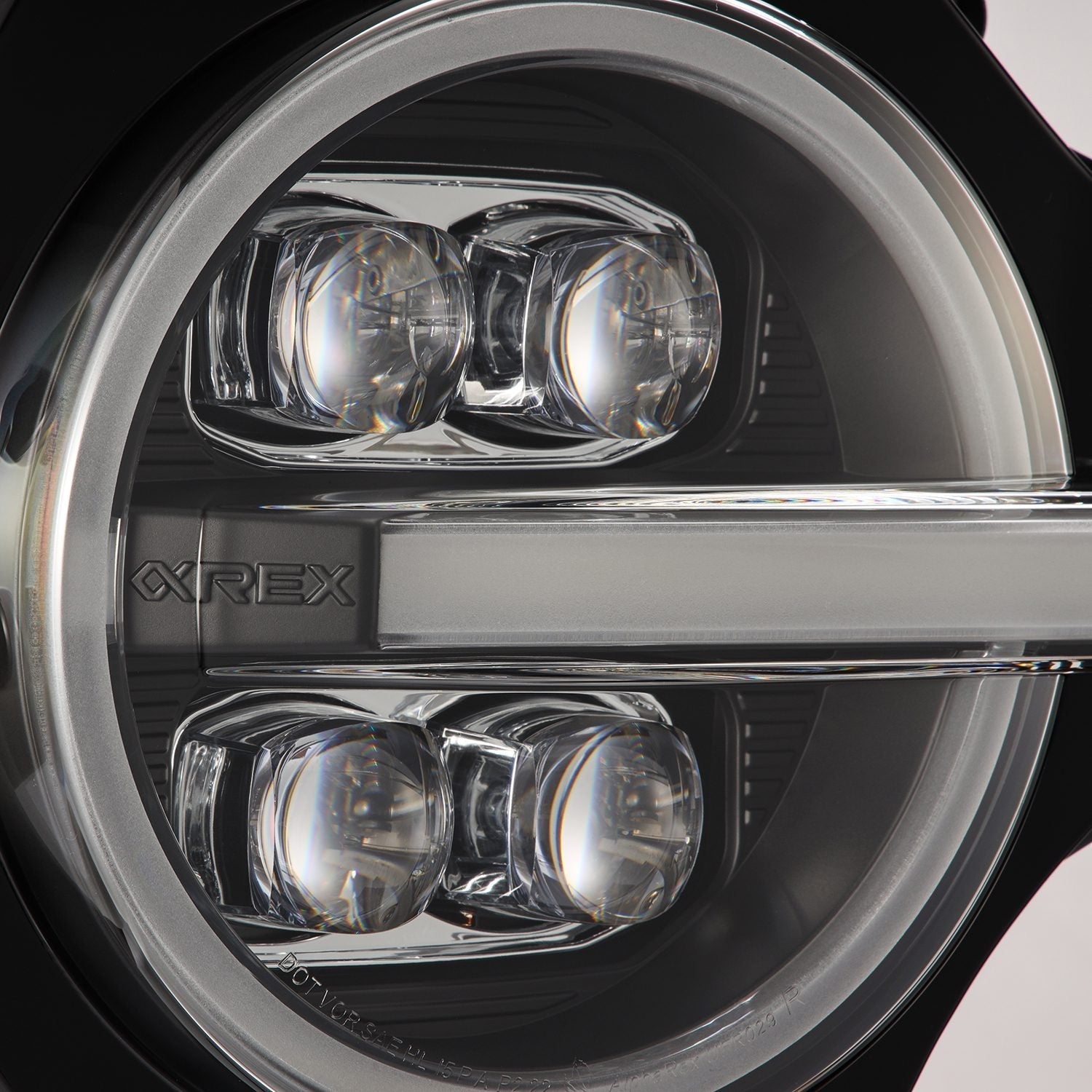 21-26 Ford Bronco / 22-26 Bronco Raptor NOVA-Series LED Projector Headlights Black