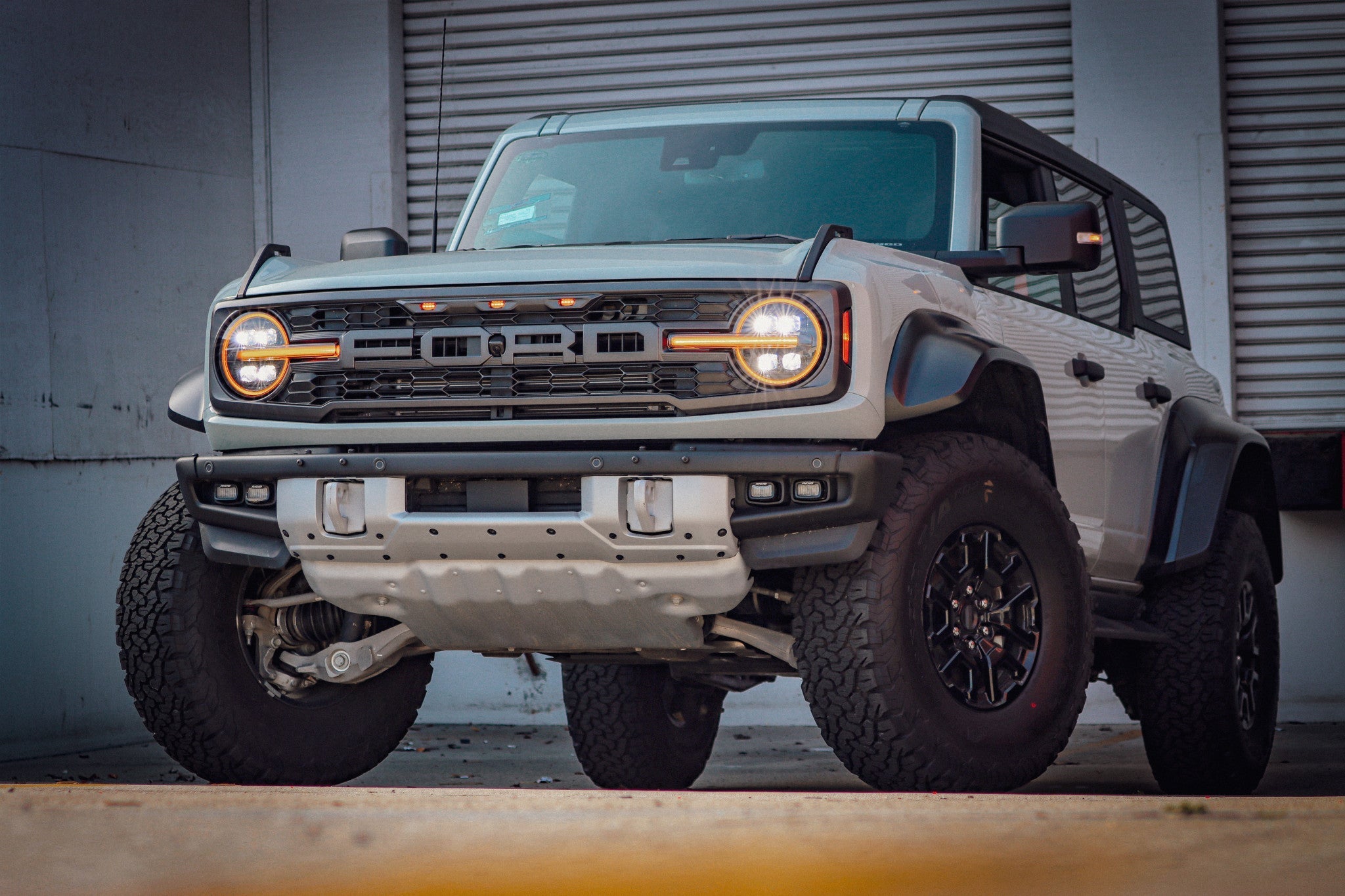 21-26 Ford Bronco / 22-26 Ford Bronco Raptor NOVA-Series LED Projector Headlights Alpha-black