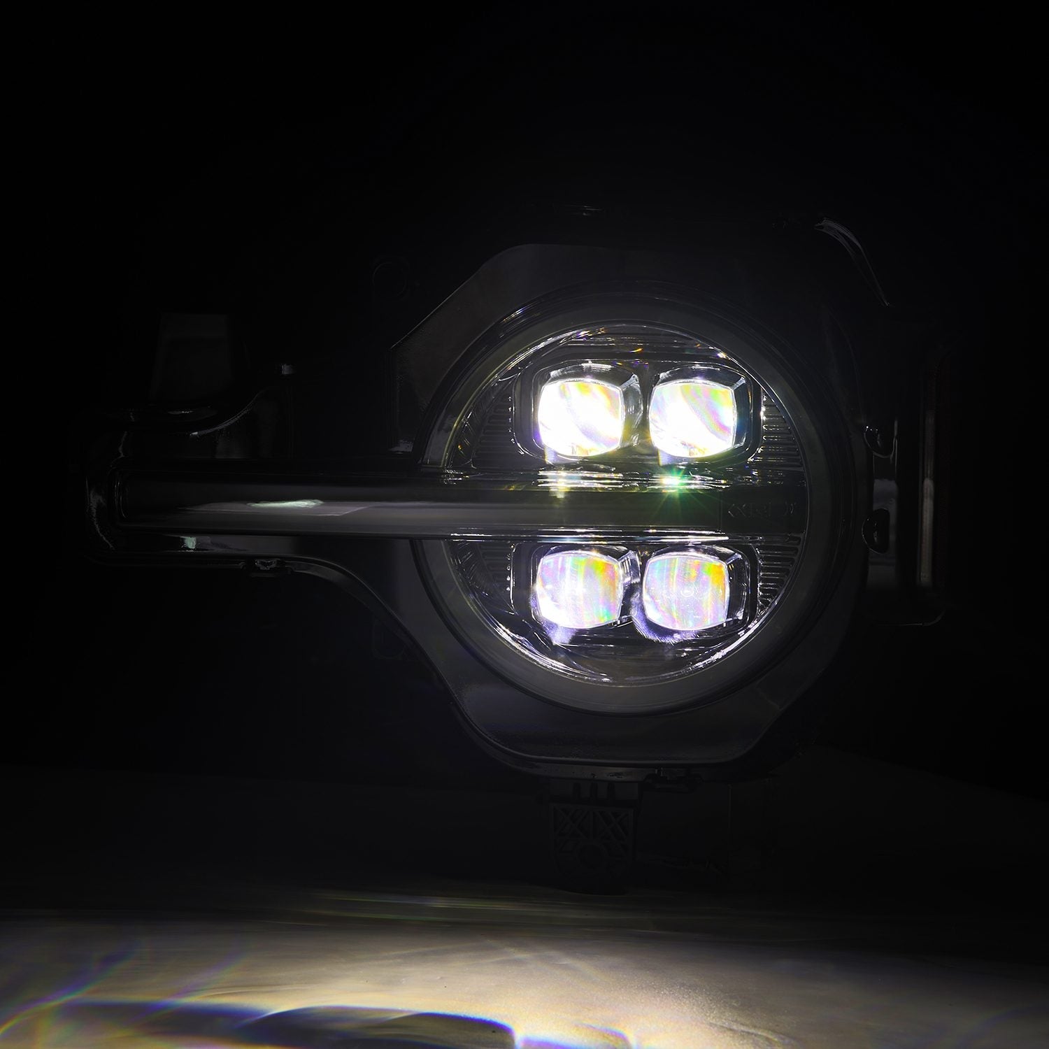 21-26 Ford Bronco / 22-26 Ford Bronco Raptor NOVA-Series LED Projector Headlights Alpha-black