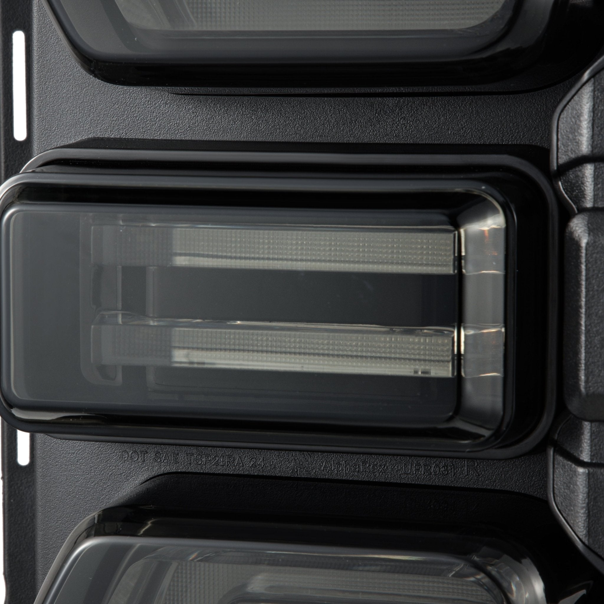 21-26 Ford Bronco NOVA-Series Prismatic LED Tail Lights Alpha-Black