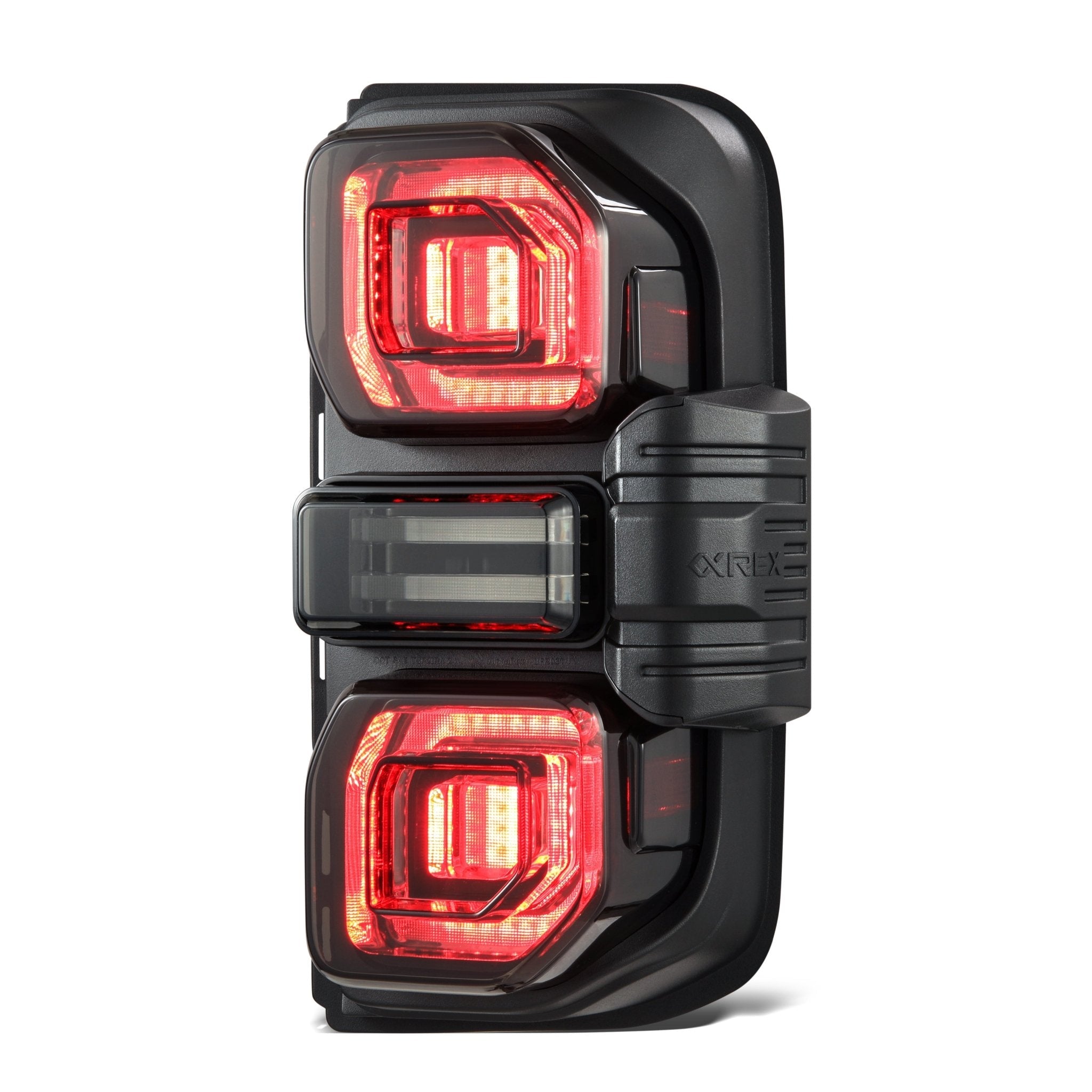 21-26 Ford Bronco NOVA-Series Prismatic LED Tail Lights Alpha-Black