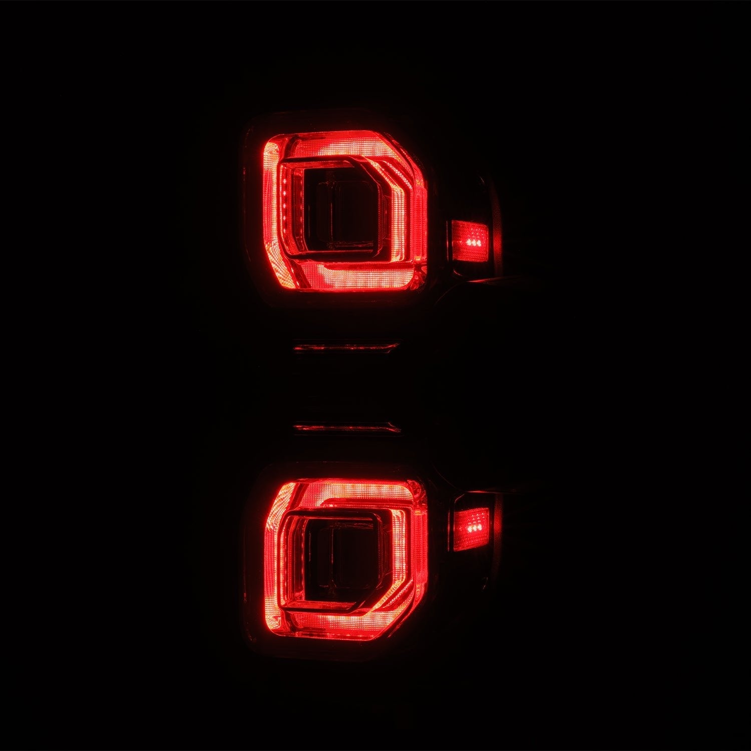 21-26 Ford Bronco NOVA-Series Prismatic LED Tail Lights Alpha-Black