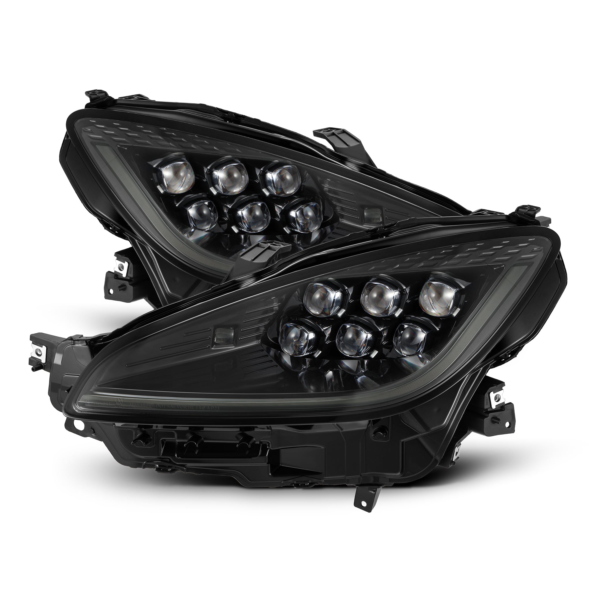21-26 Toyota GR86/Subaru BRZ NOVA-Series LED Projector Headlights Alpha-Black