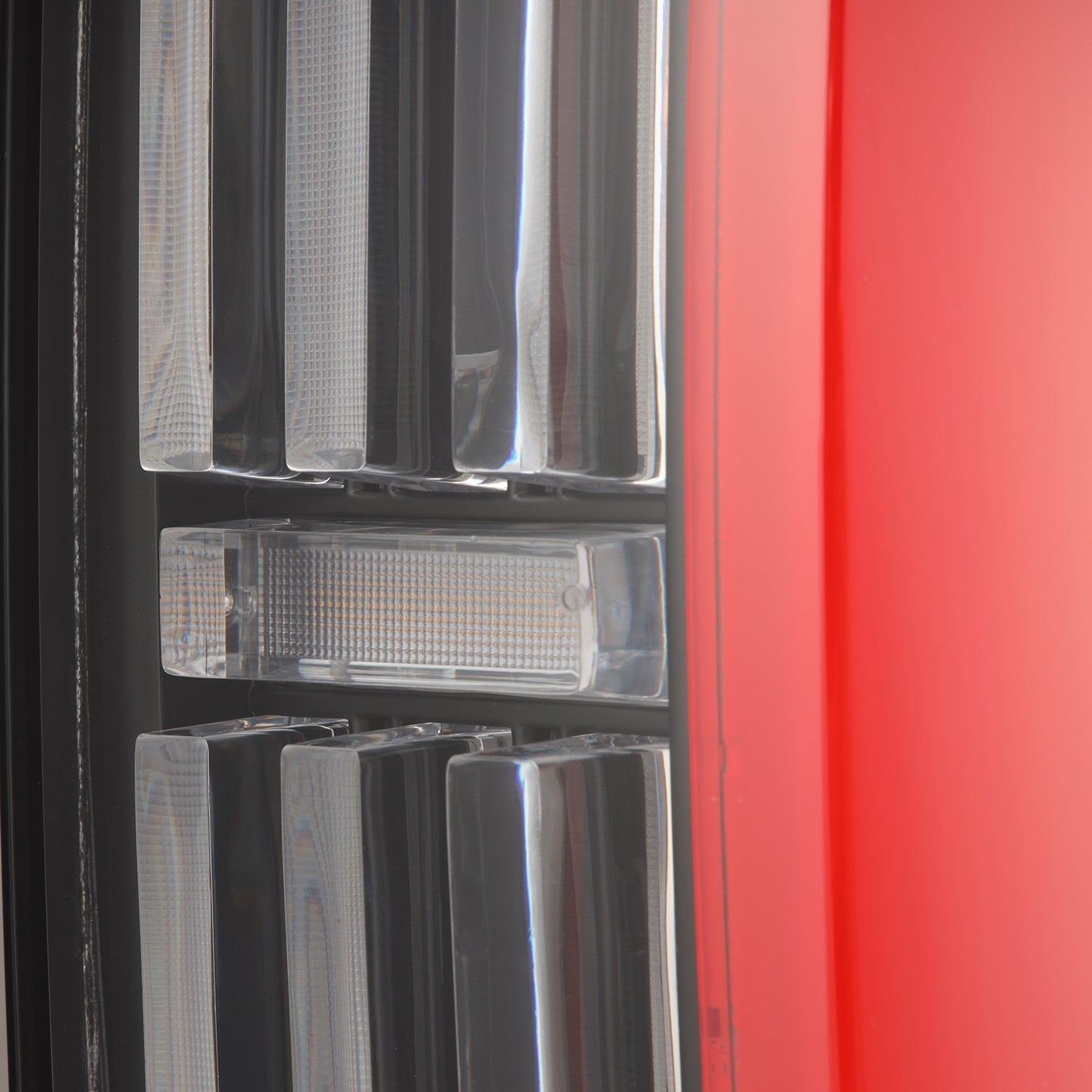 22-26 Toyota Tundra NOVA-Series Prismatic LED Tail Lights Black-Red