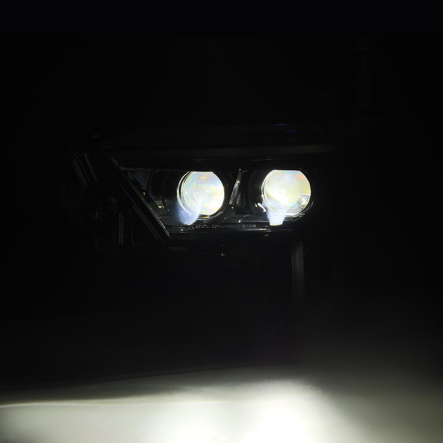 22-26 Toyota Tundra/Sequoia LUXX-Series LED Projector Headlights Alpha-Black