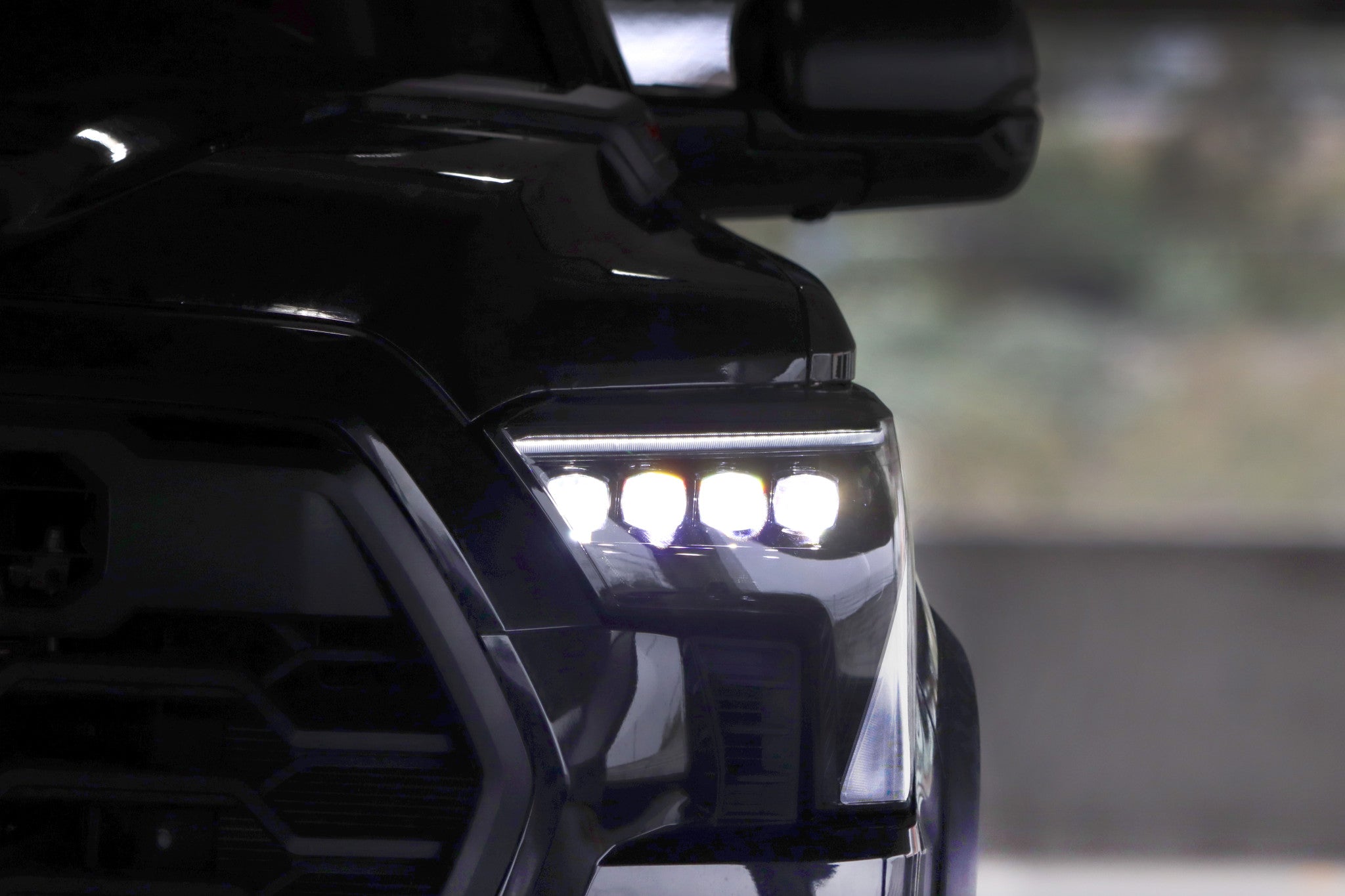22-26 Toyota Tundra/Sequoia NOVA-Series LED Projector Headlights Black
