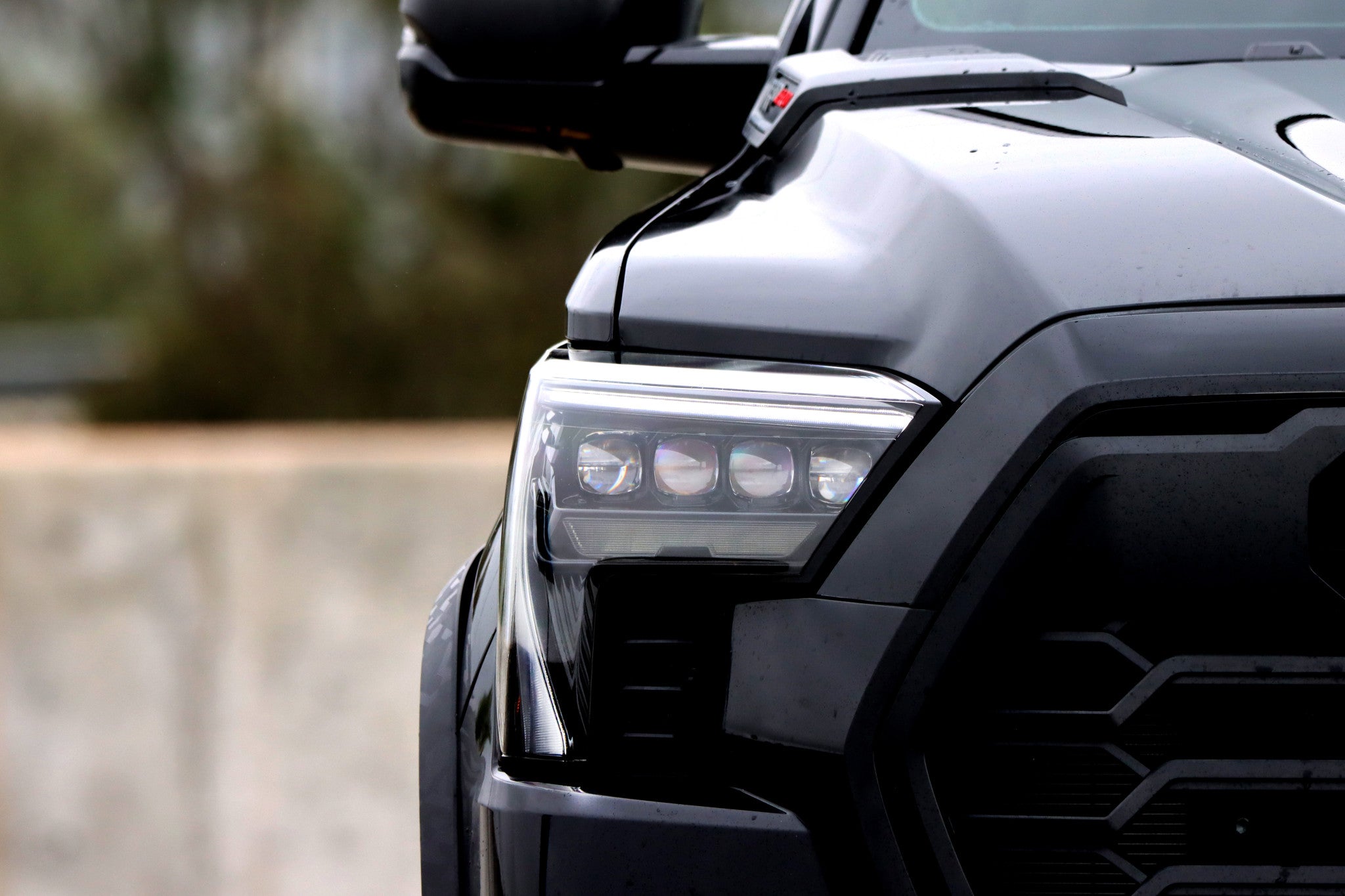 22-26 Toyota Tundra/Sequoia NOVA-Series LED Projector Headlights Black