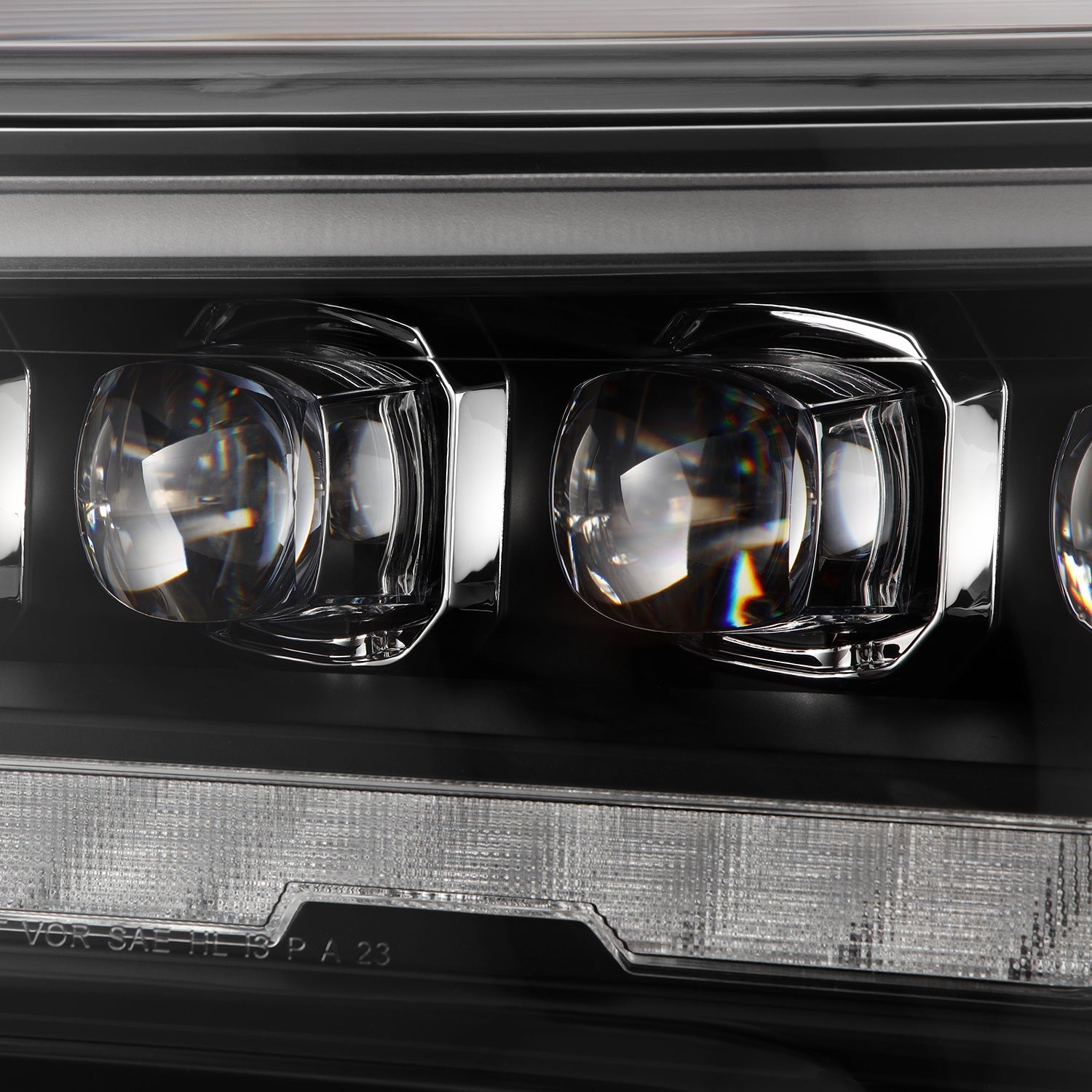 22-26 Toyota Tundra/Sequoia NOVA-Series LED Projector Headlights Black