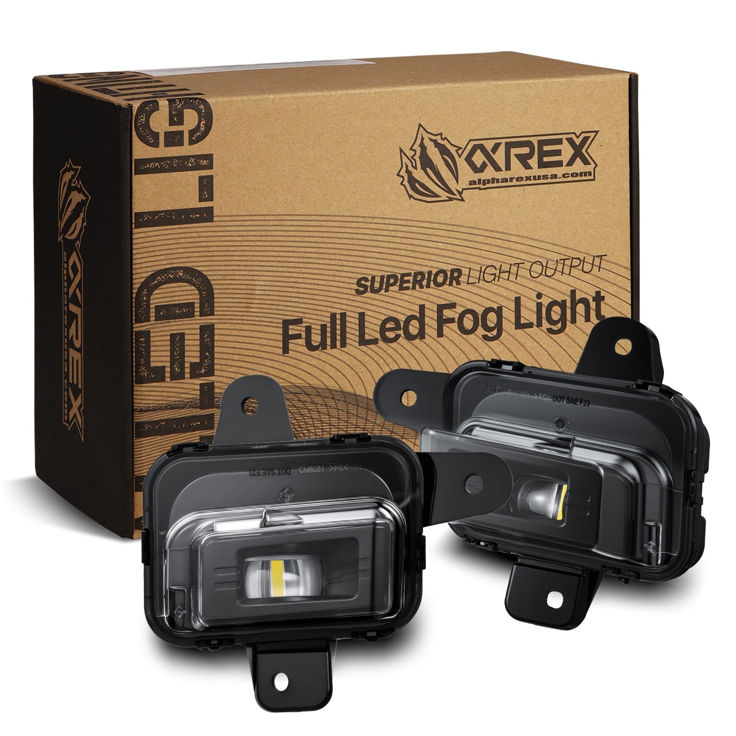 22-26 GMC Serria 1500 DoubleTap Dual Color LED Projector Fog Lights