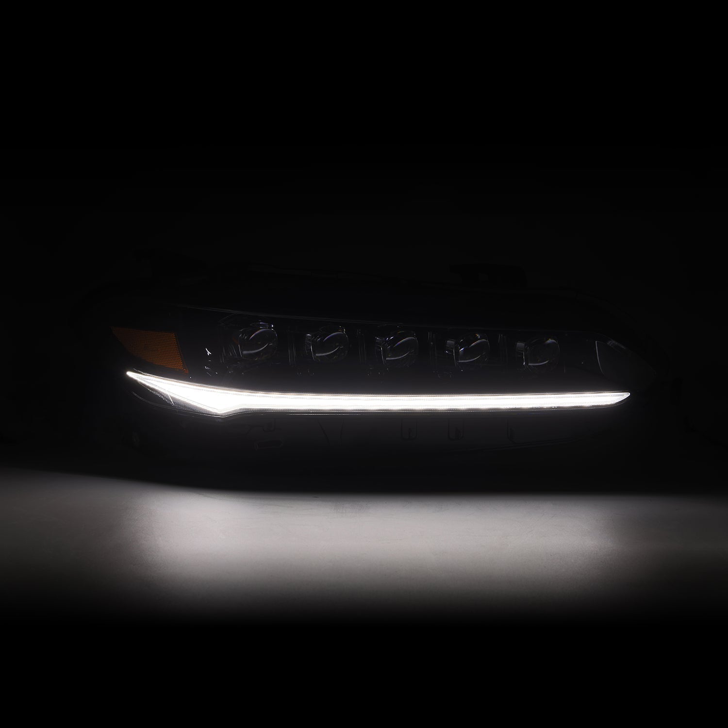 22-26 Honda Civic NOVA-Series LED Projector Headlights Alpha-Black
