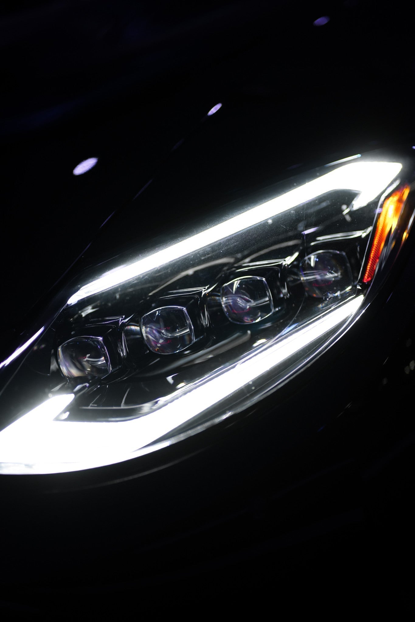 23-26 Nissan Z NOVA-Series LED Projector Headlights Alpha-Black