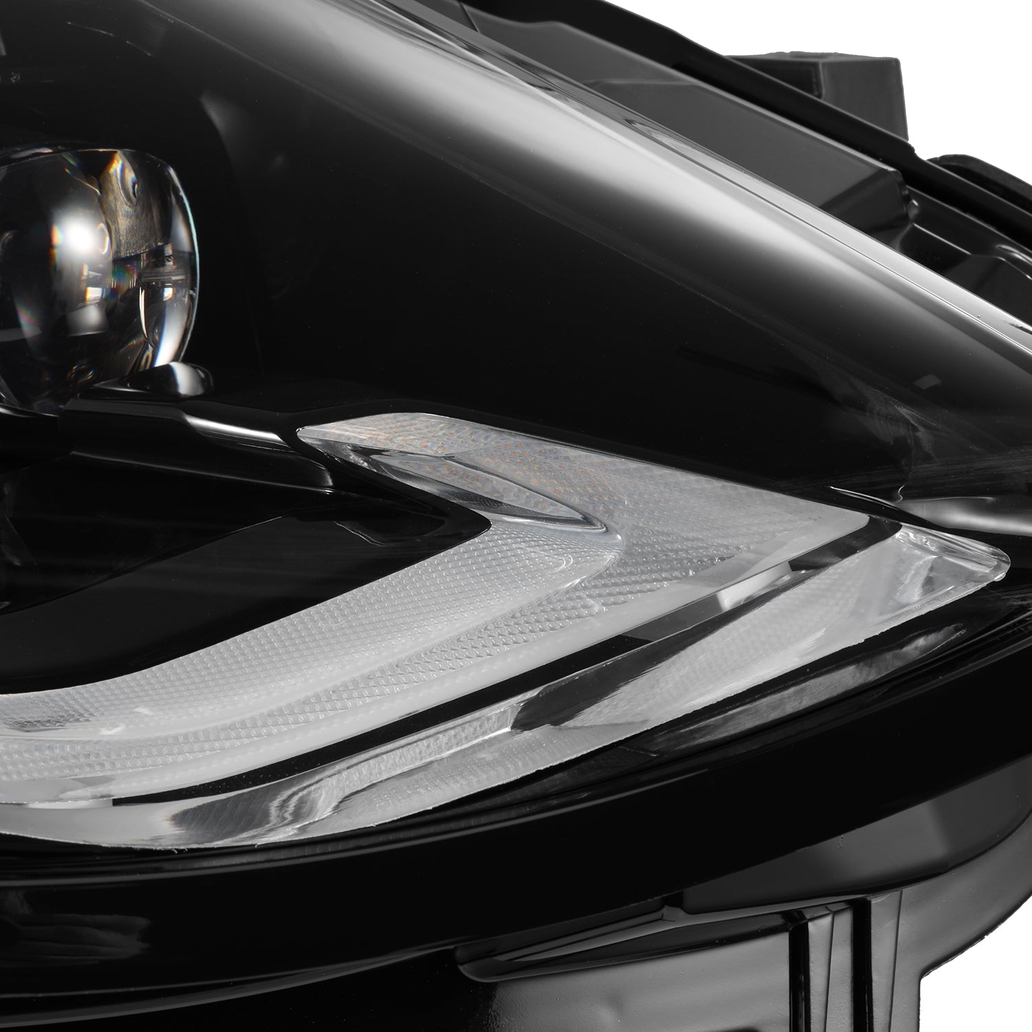 23-26 Nissan Z NOVA-Series LED Projector Headlights Alpha-Black