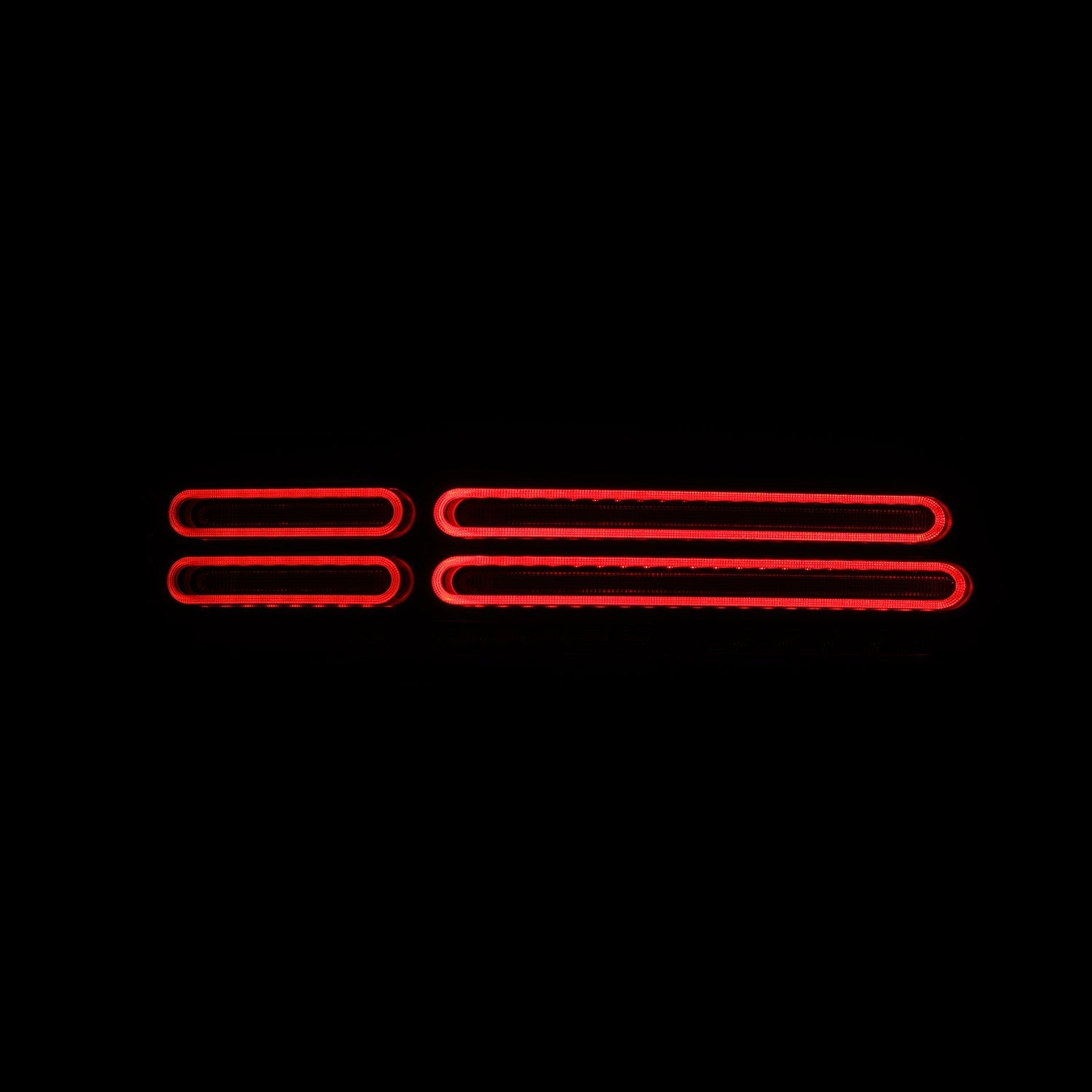 23-26 Nissan Z Quad-Loop Style NOVA-Series Prismatic LED Tail Lights Alpha-Black