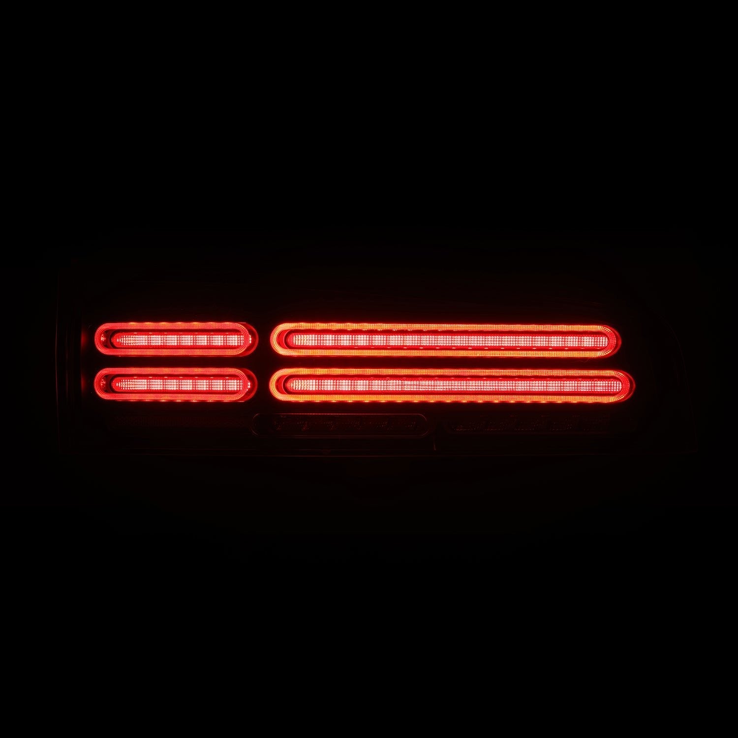 23-26 Nissan Z Quad-Loop Style NOVA-Series Prismatic LED Tail Lights Black