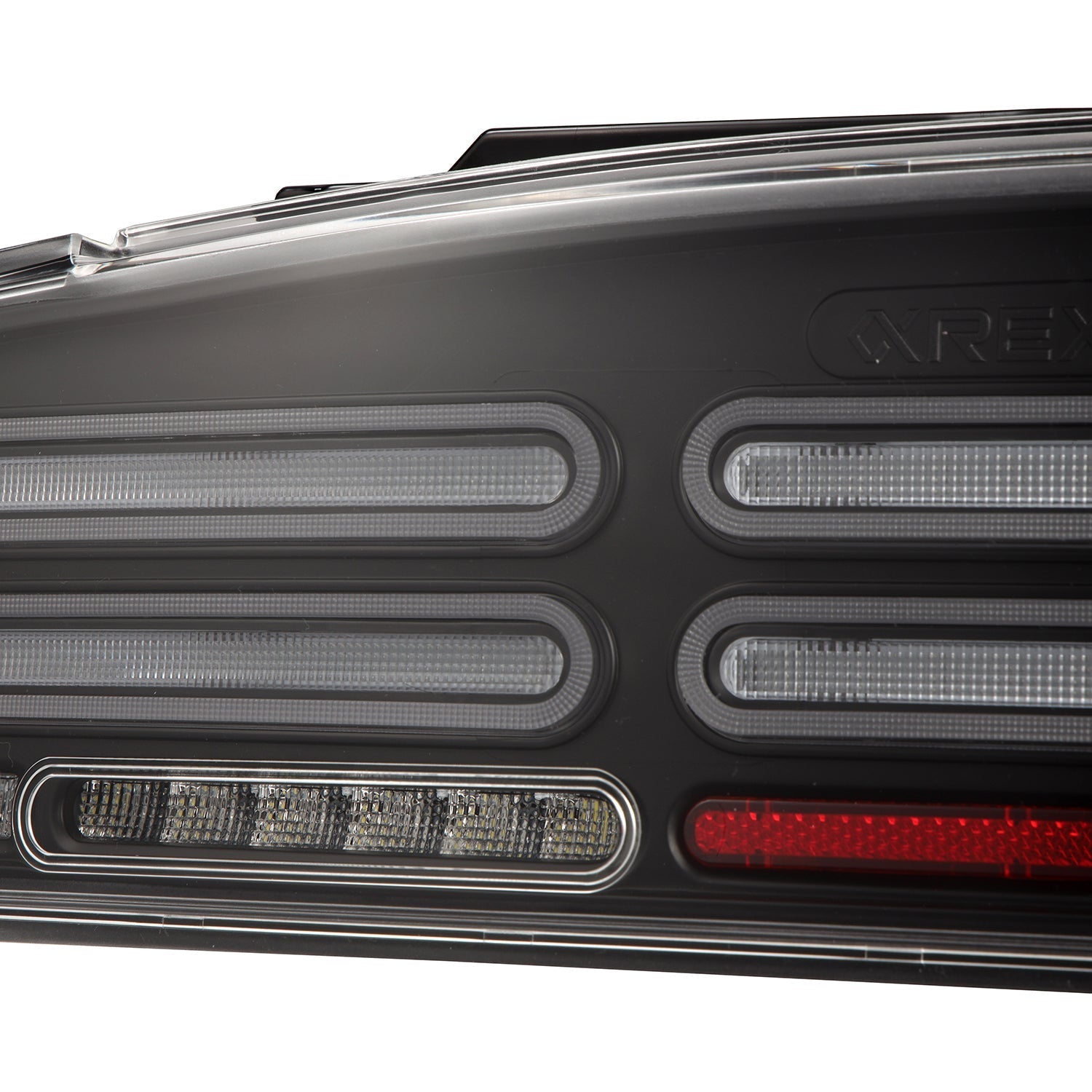 23-26 Nissan Z Quad-Loop Style NOVA-Series Prismatic LED Tail Lights Black